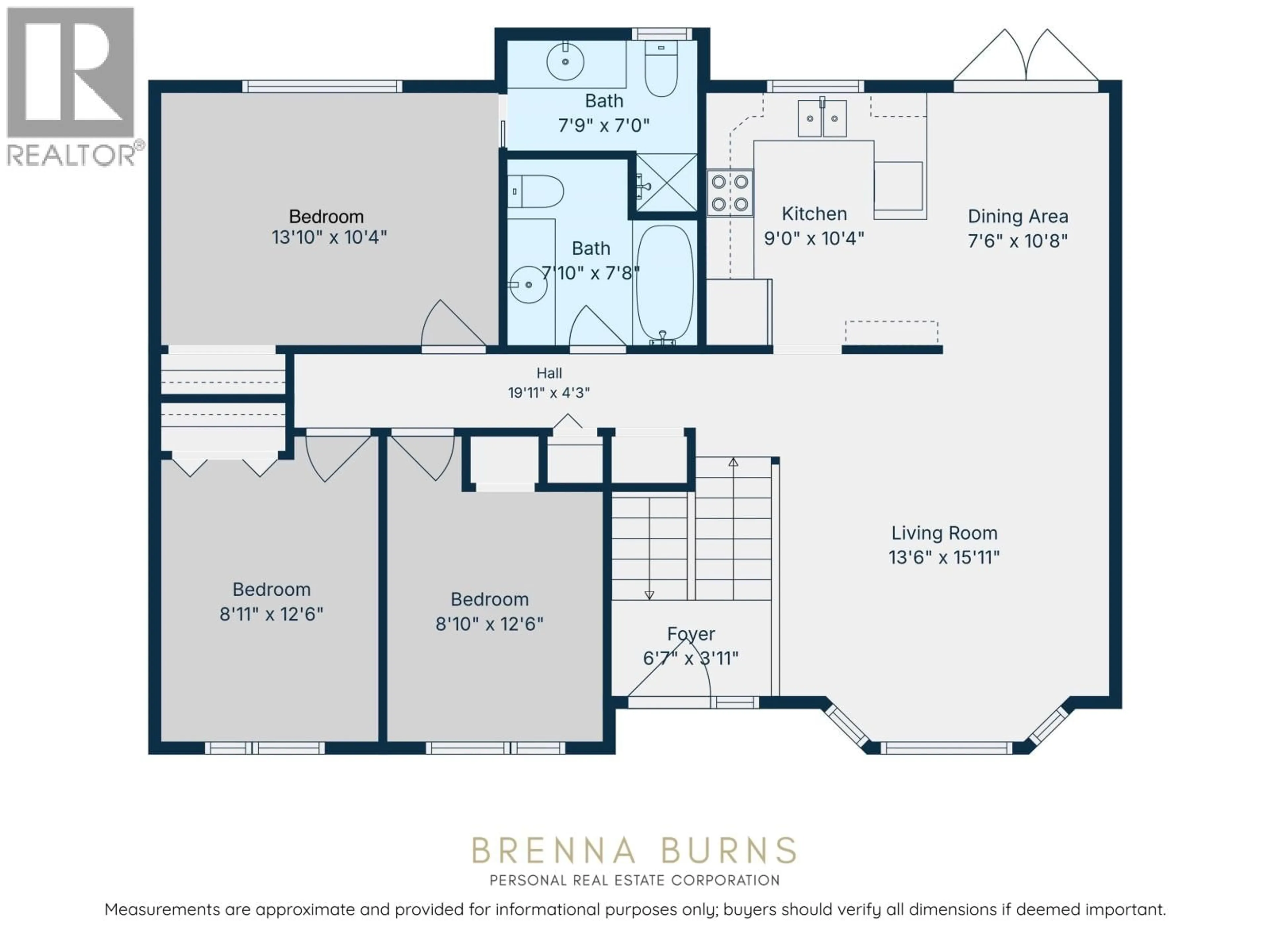 Floor plan for 8208 98 AVENUE, Fort St. John British Columbia V1J1P5