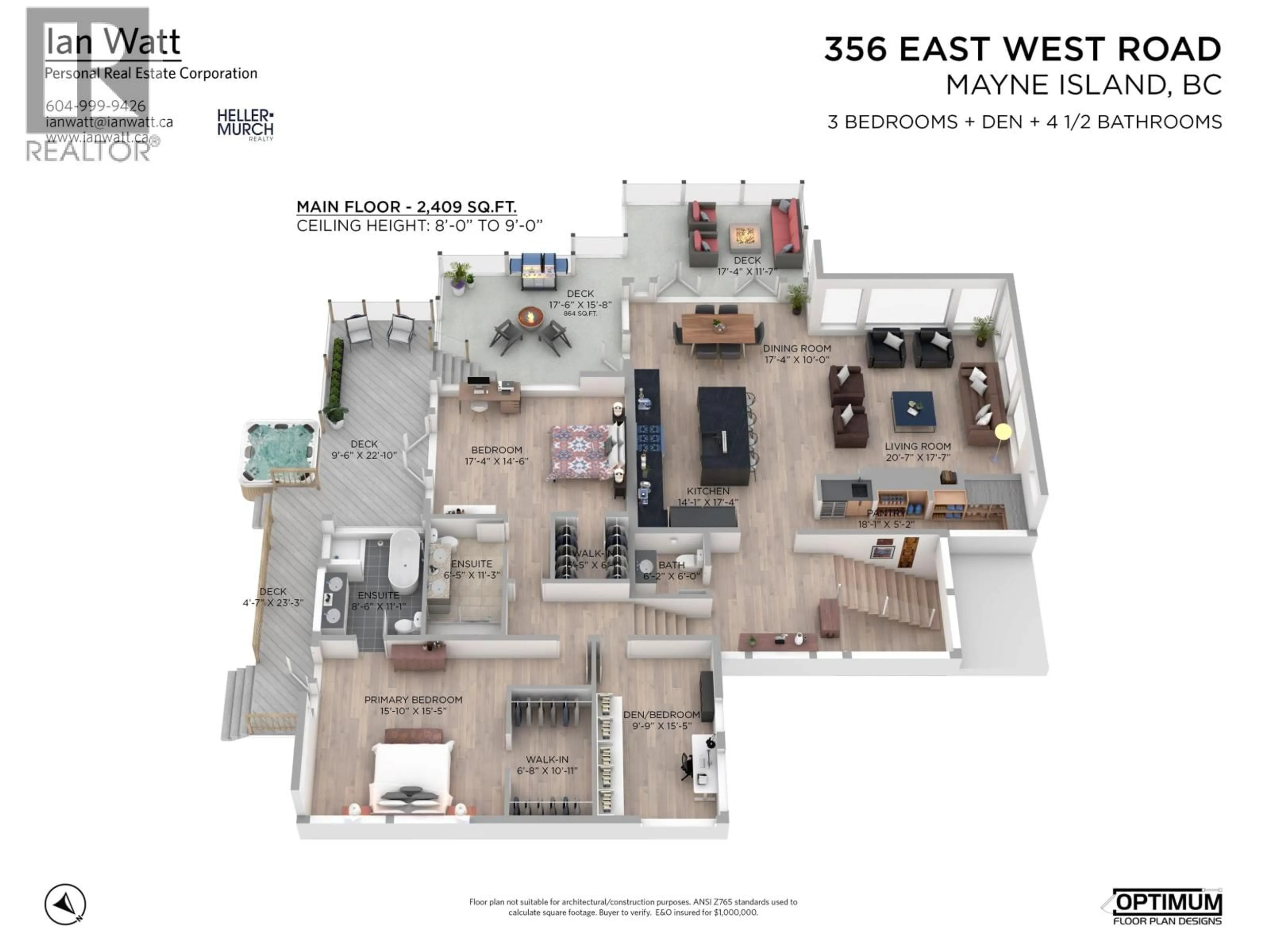 Floor plan for 356 EAST WEST ROAD, Mayne Island British Columbia V0N2J2