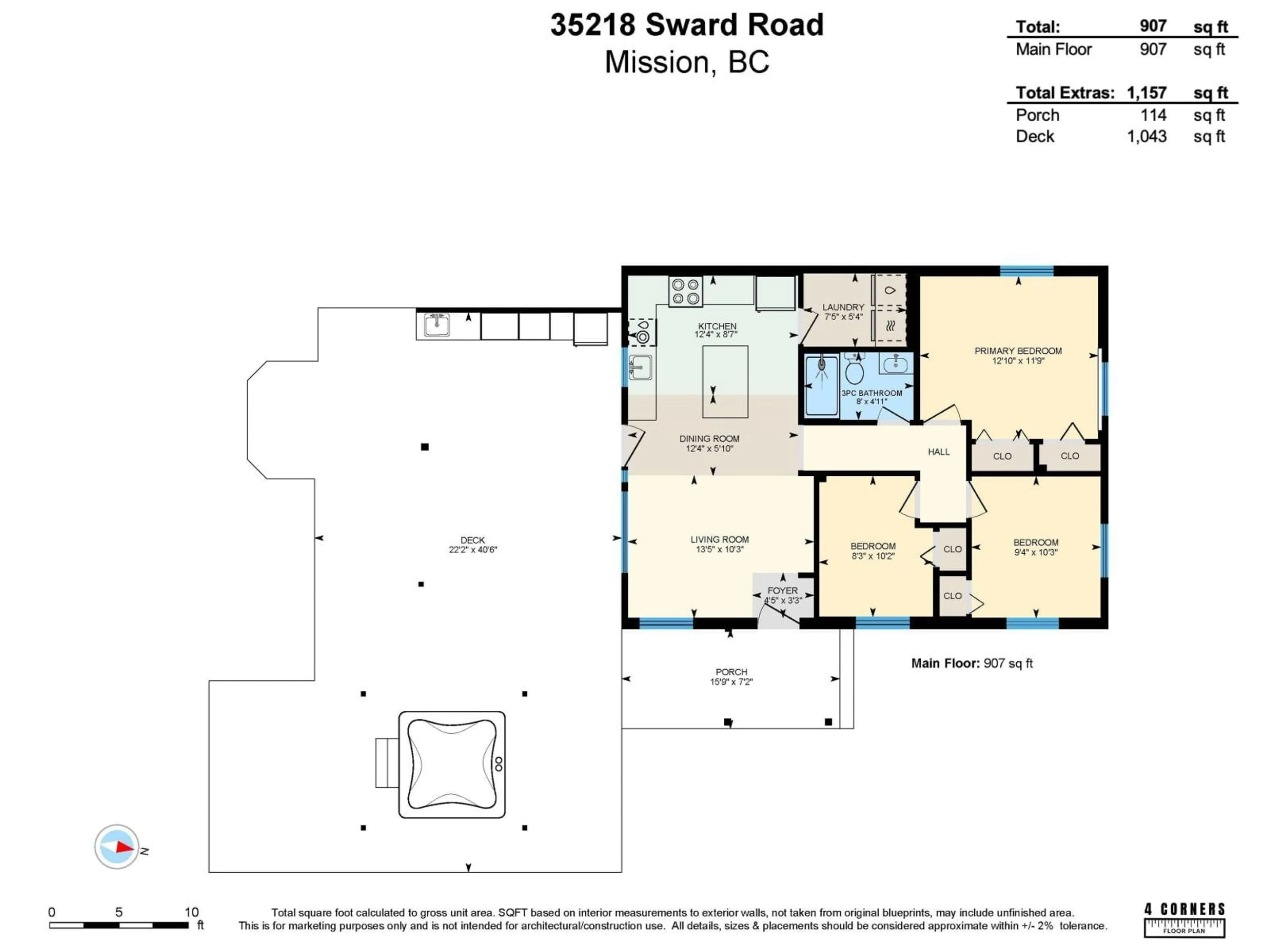 Floor plan for 35218 SWARD ROAD, Mission British Columbia V2V4J1