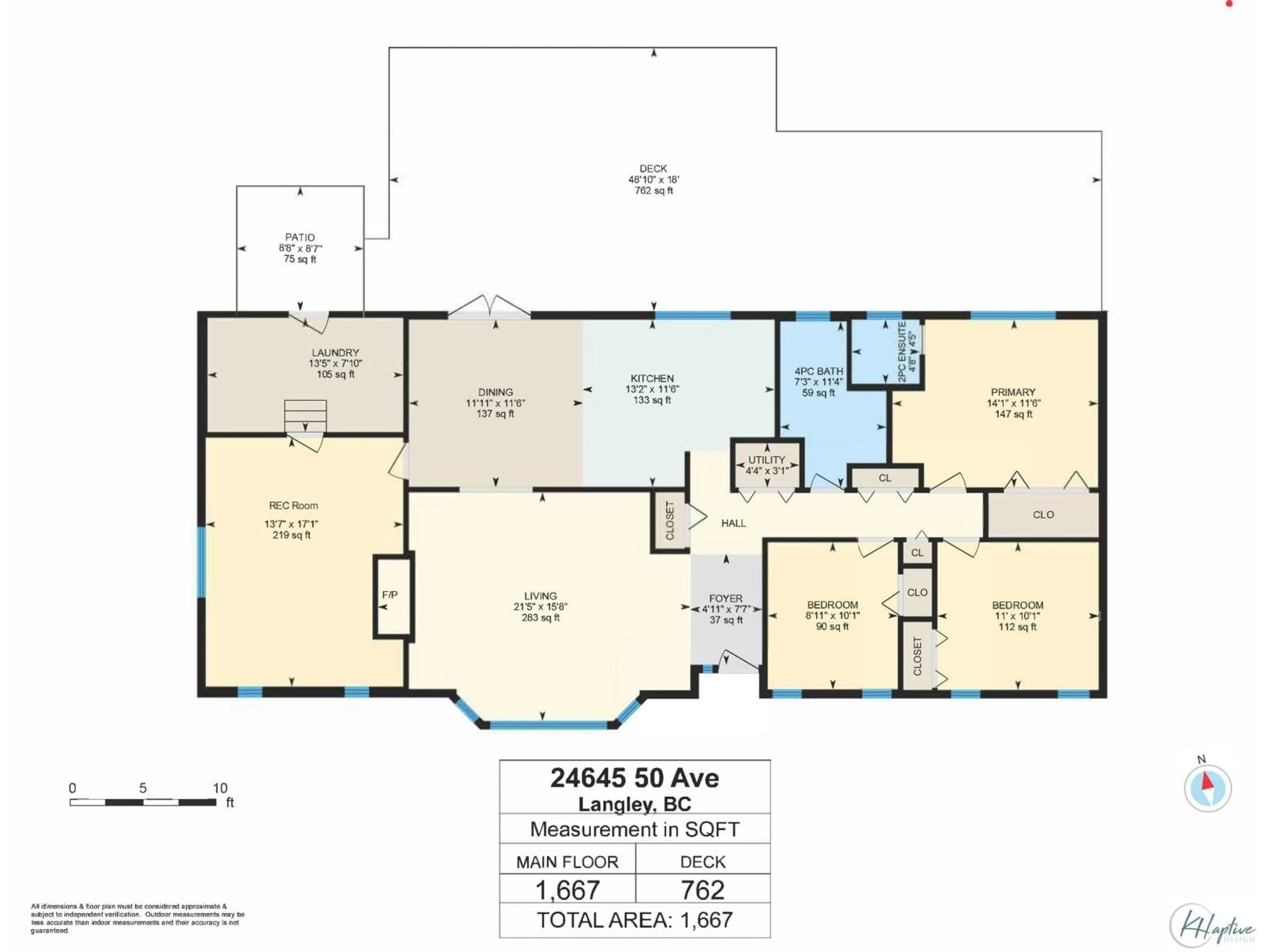 Floor plan for 24645 50 AVENUE, Langley British Columbia V2Z1E4
