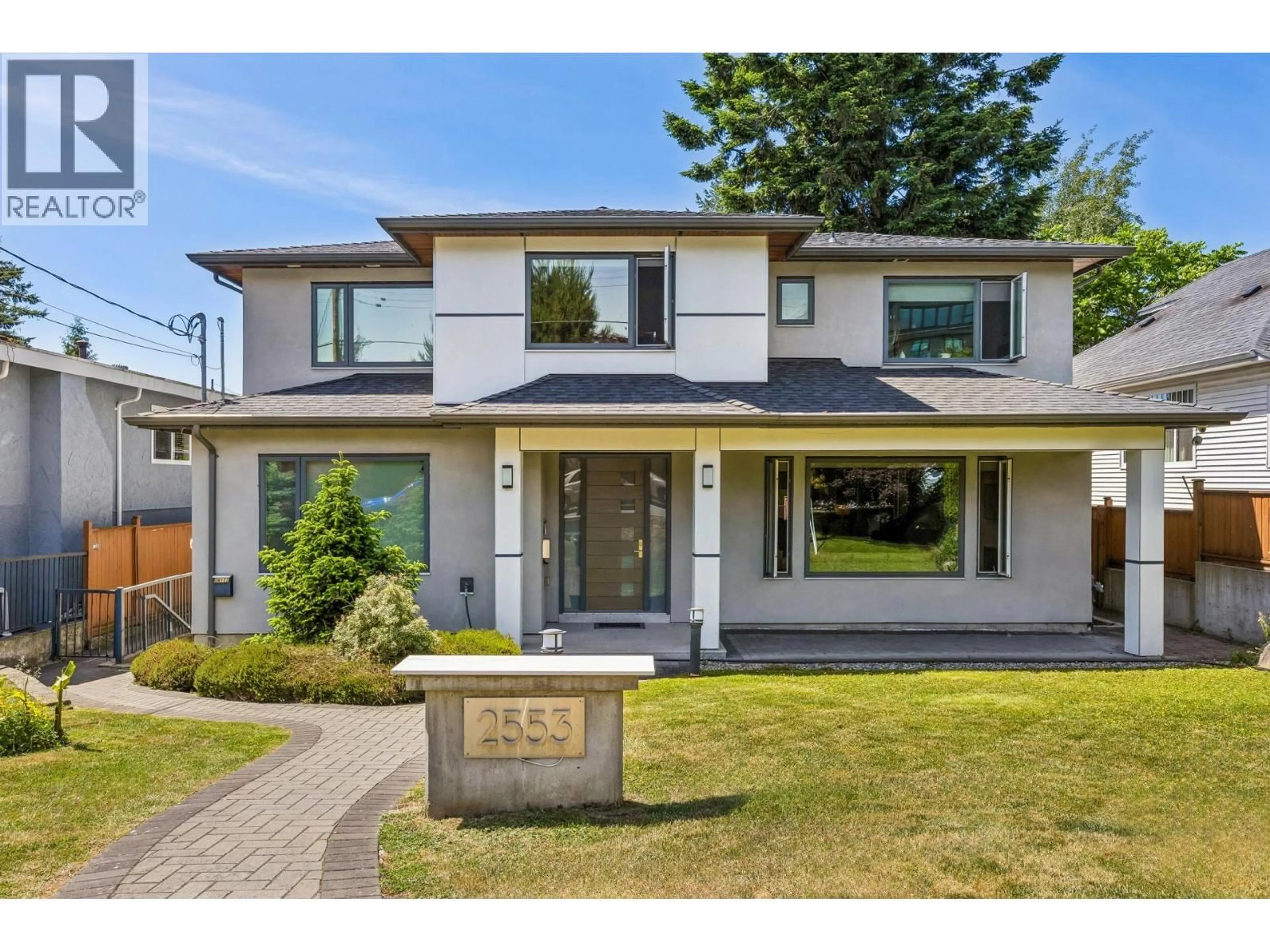 Home with brick exterior material, street for 2553 WESTERN AVENUE, North Vancouver British Columbia V7N3L2