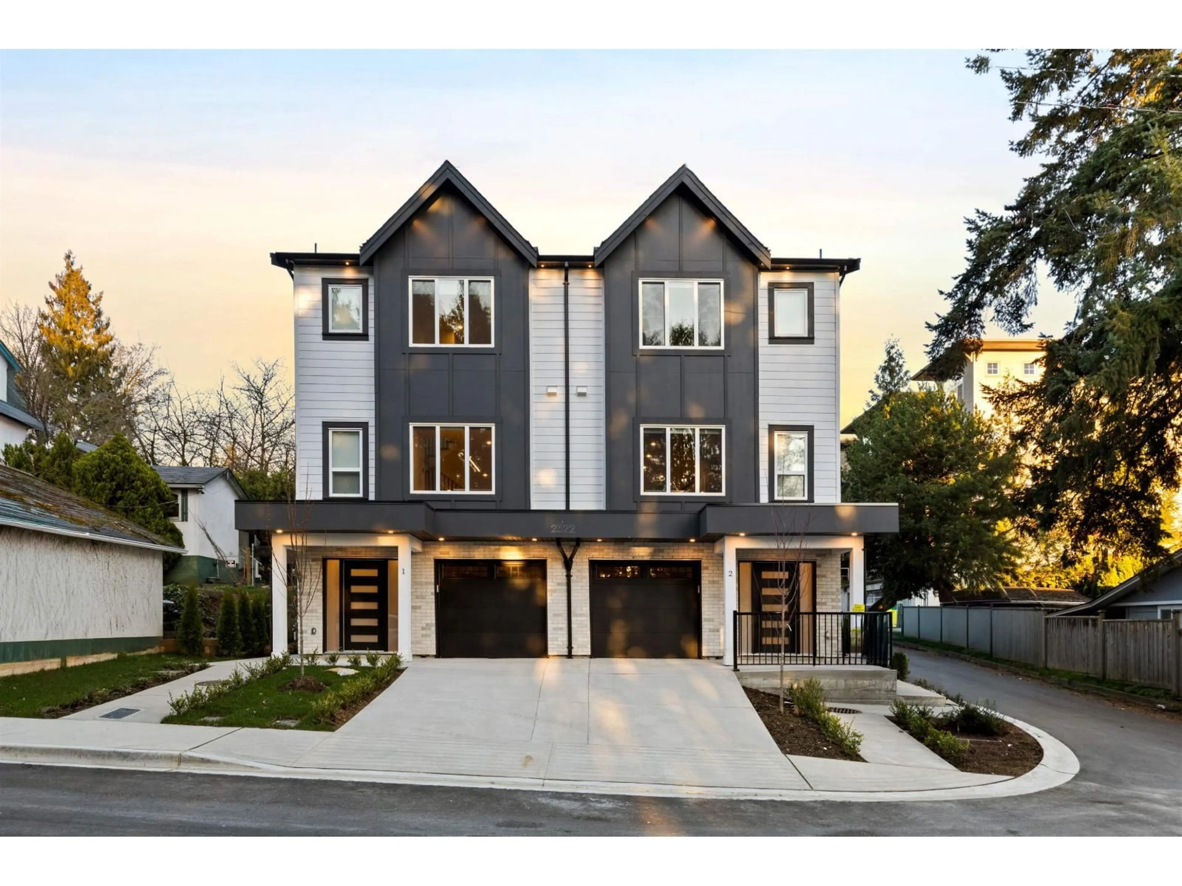 Home with brick exterior material, street for 1 - 2522 CAMPBELL AVENUE, Abbotsford British Columbia V2S4C5