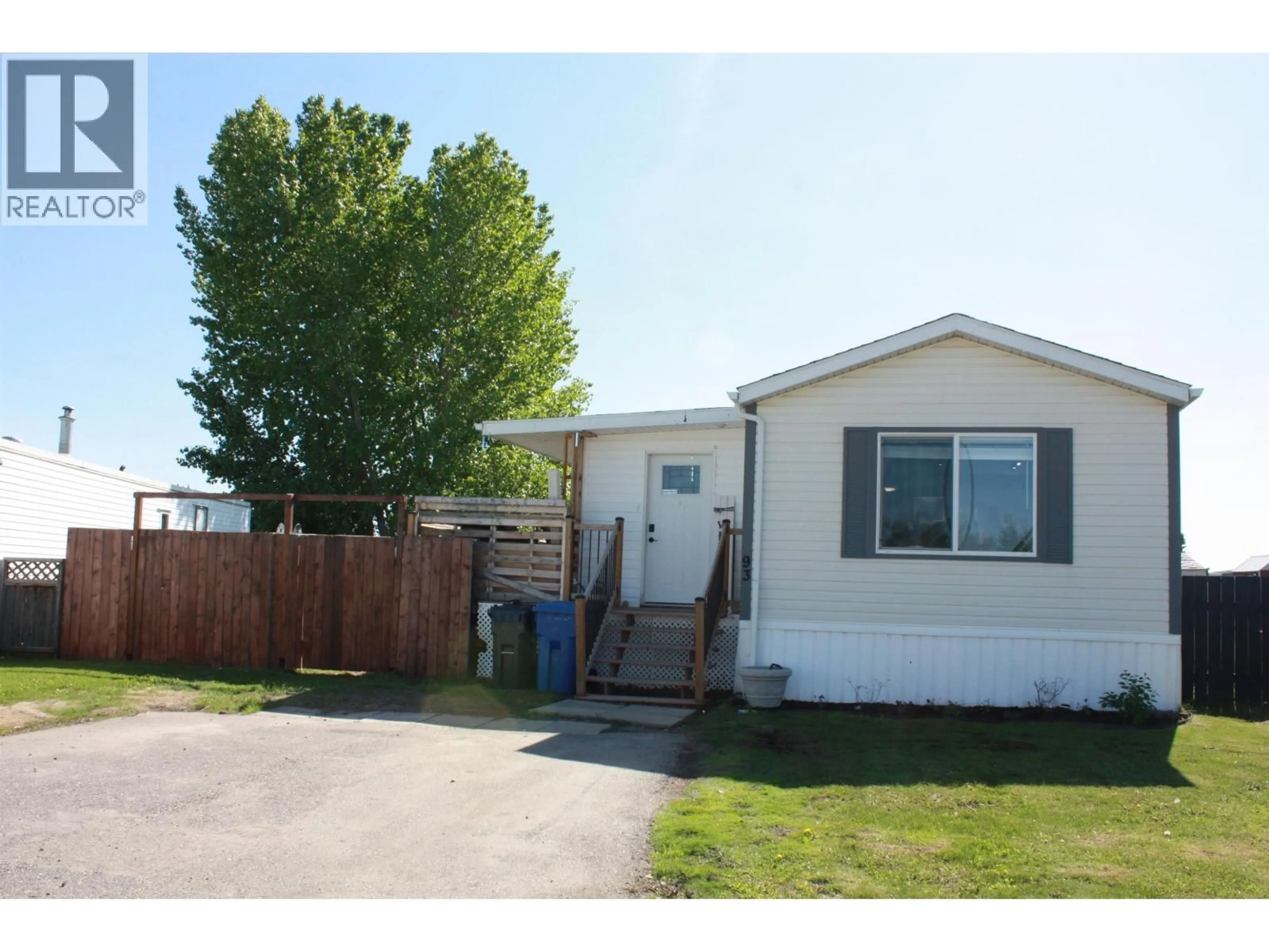 Home with vinyl exterior material, street for 93 - 9207 82 STREET, Fort St. John British Columbia V1J5G5