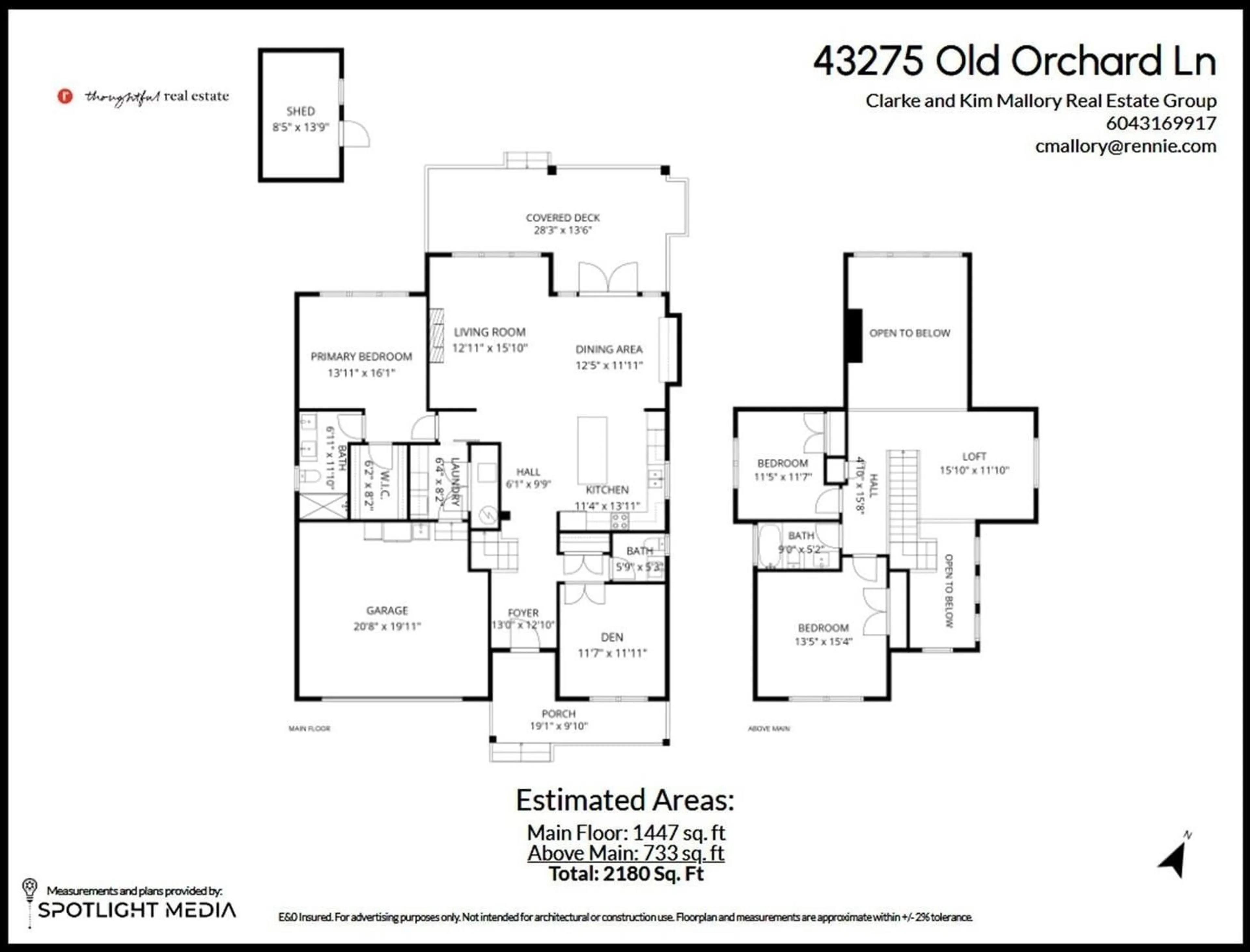 Floor plan for 43275 OLD ORCHARD LANE, Cultus Lake British Columbia V2R0Z4
