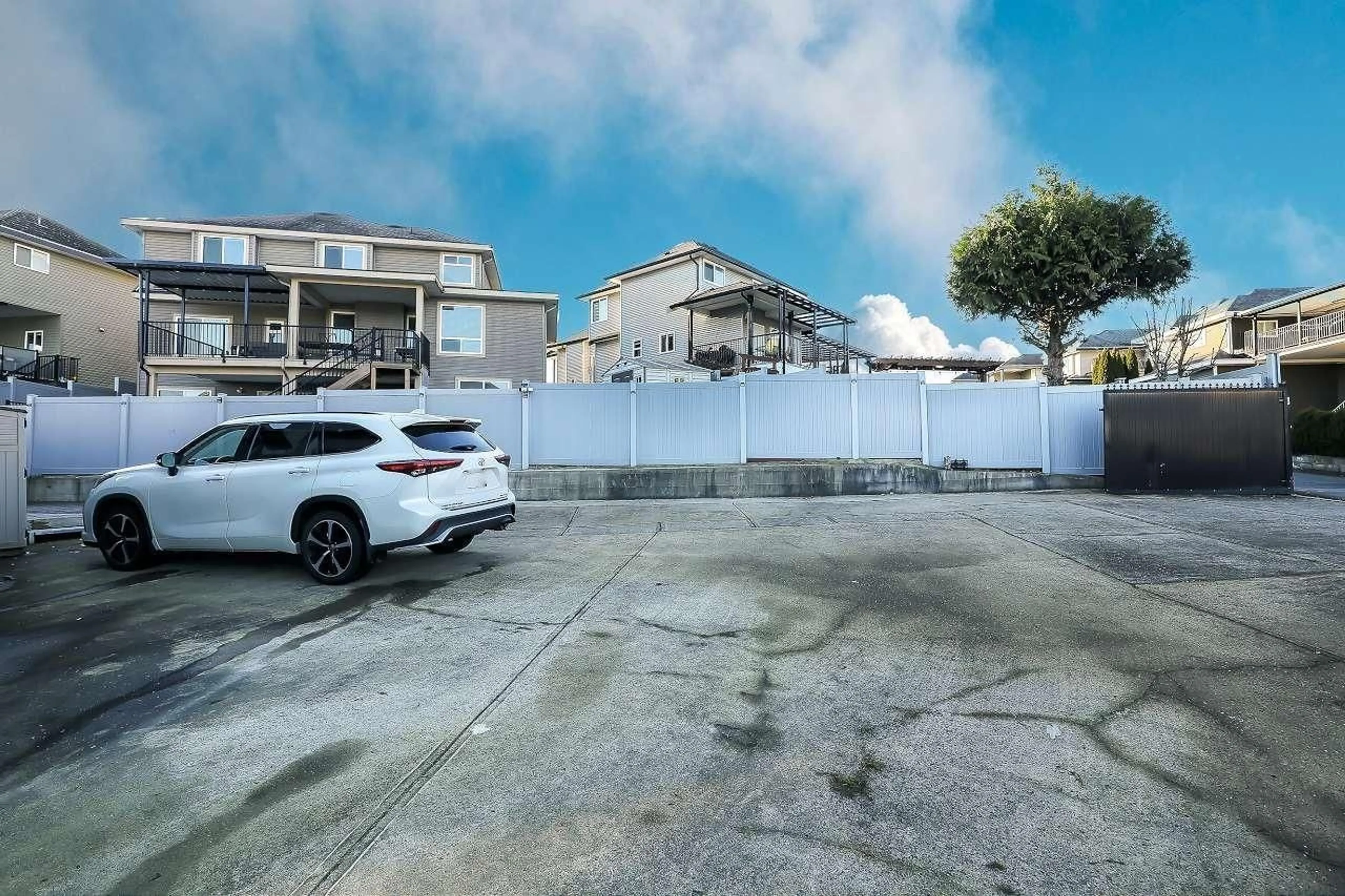 A pic from outside/outdoor area/front of a property/back of a property/a pic from drone, street for 7171 151 STREET, Surrey British Columbia V3S7Y8