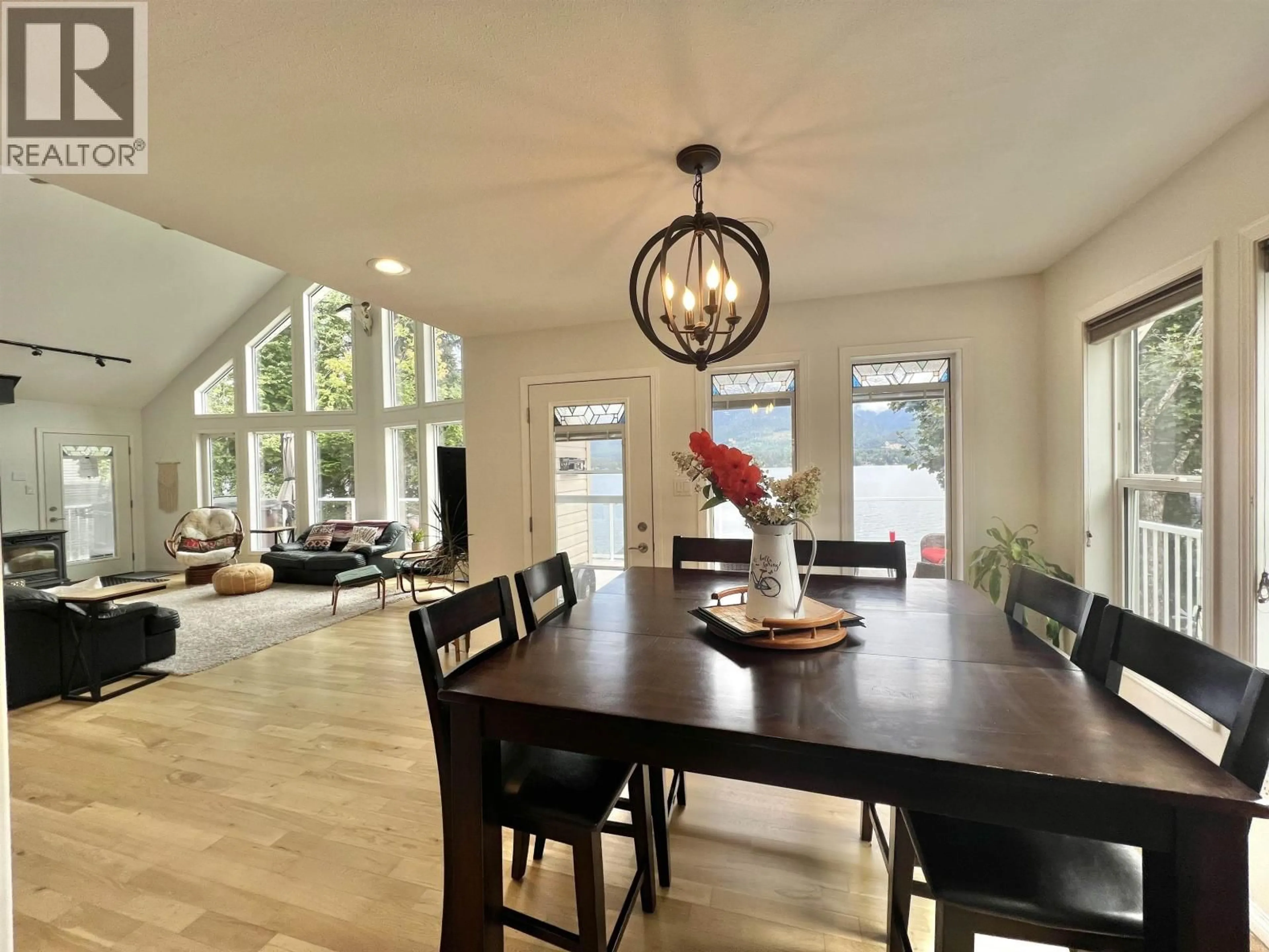 Dining room, wood/laminate floor for 2240 CATT POINT ROAD, Terrace British Columbia V0V0V0