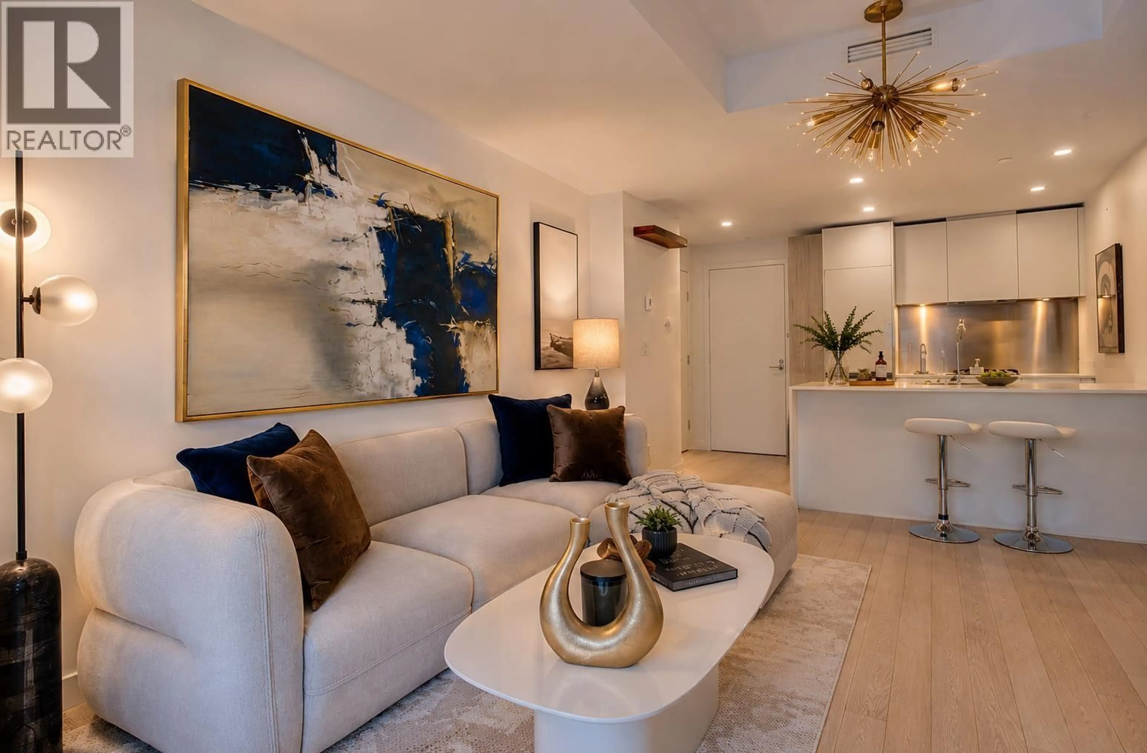 Living room with furniture, unknown for 3809 - 1480 HOWE STREET, Vancouver British Columbia V6Z0G5