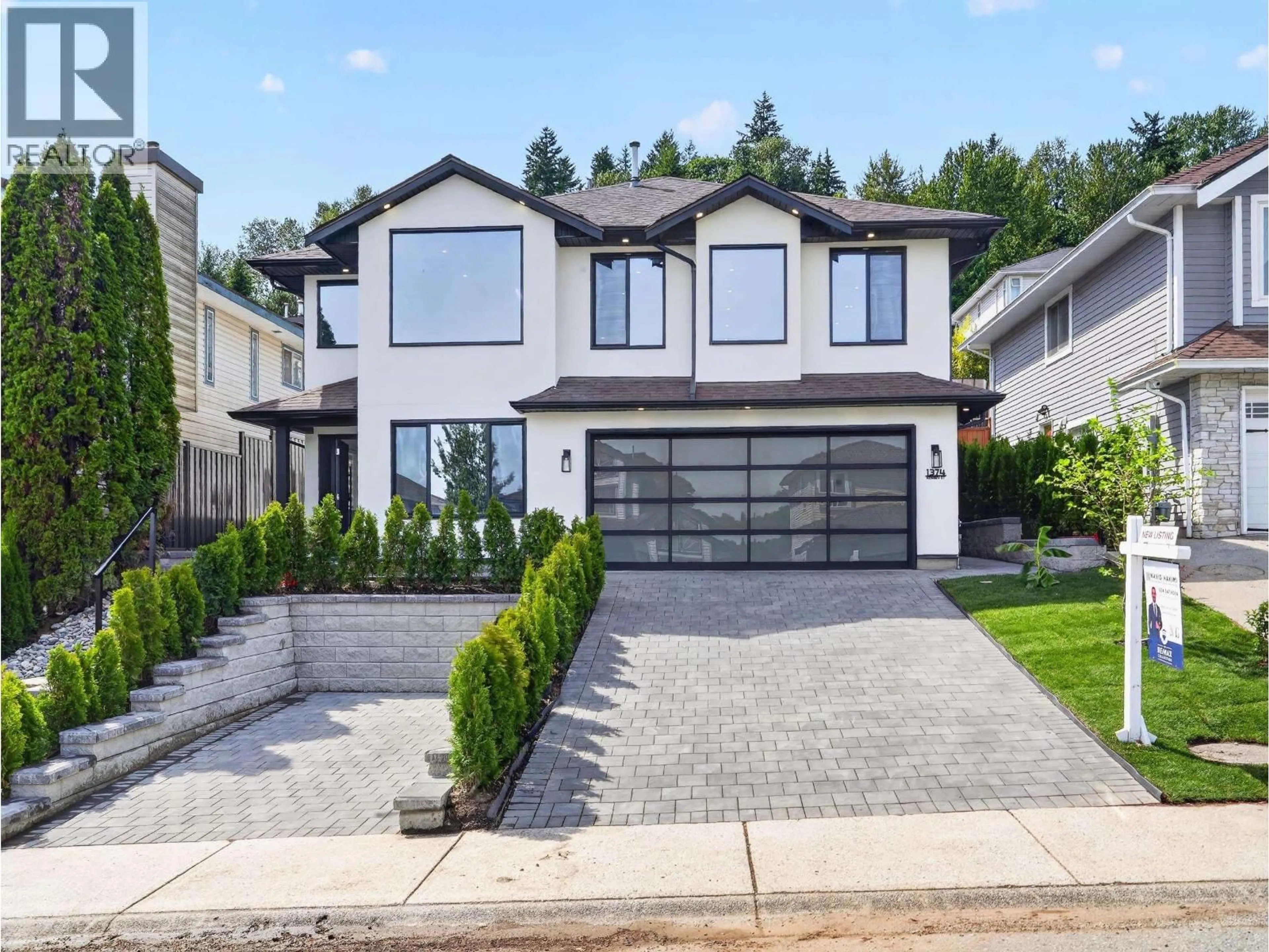 Home with brick exterior material, street for 1374 KENNEY STREET, Coquitlam British Columbia V3E2R2