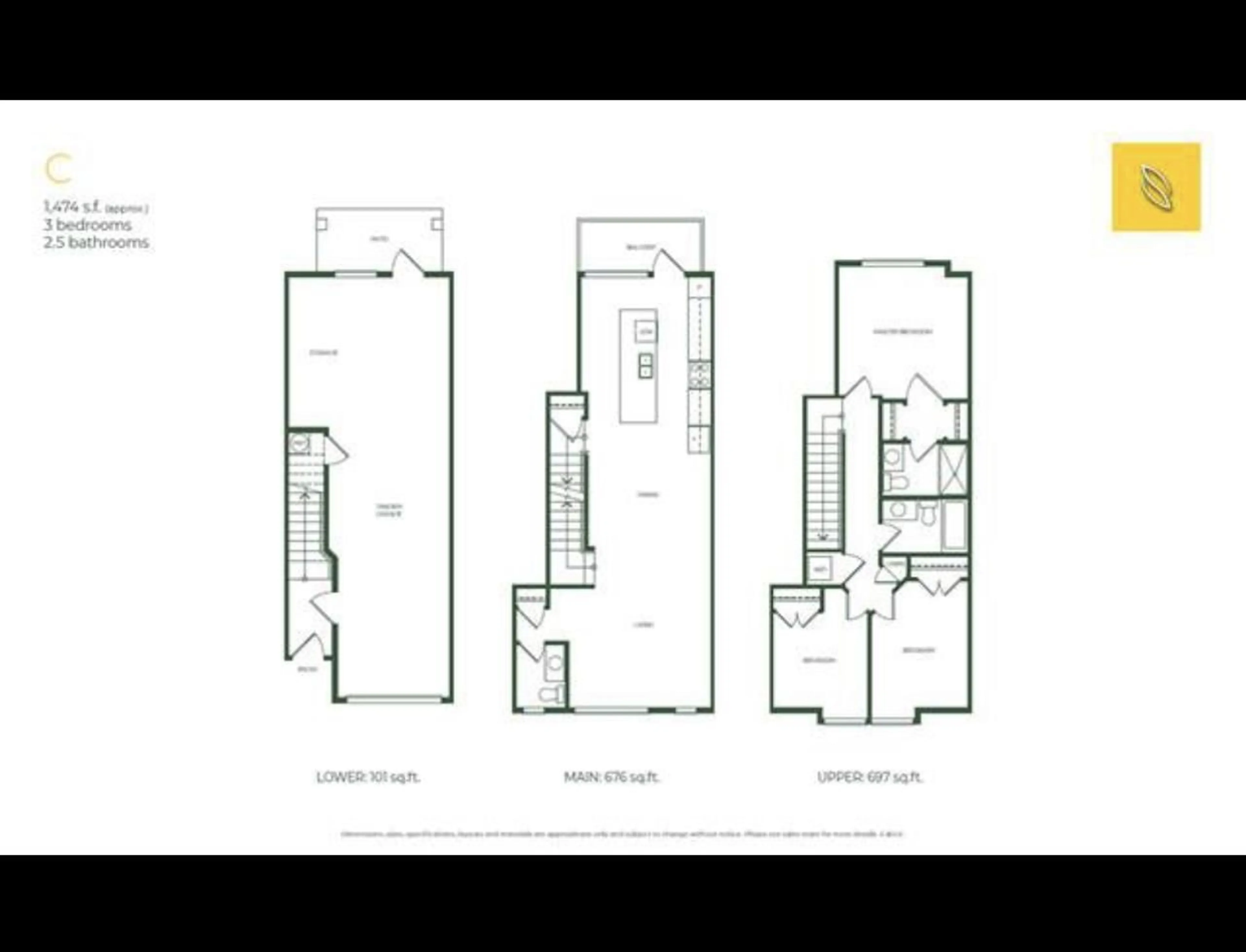 Floor plan for 30 - 14499 64 AVENUE, Surrey British Columbia V3S1X5