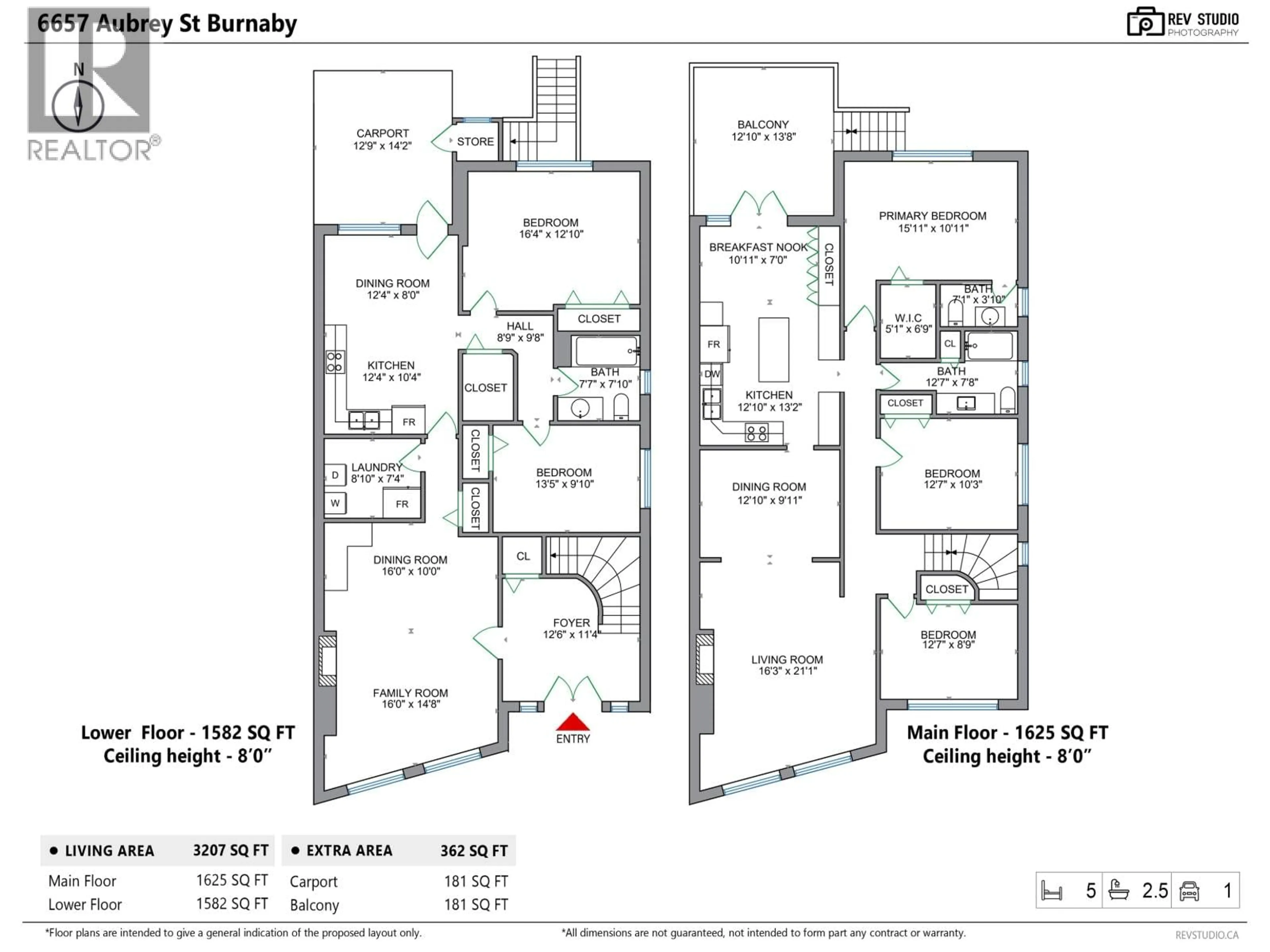 Floor plan for 6655 - - 6657 AUBREY STREET, Burnaby British Columbia V5B2E3