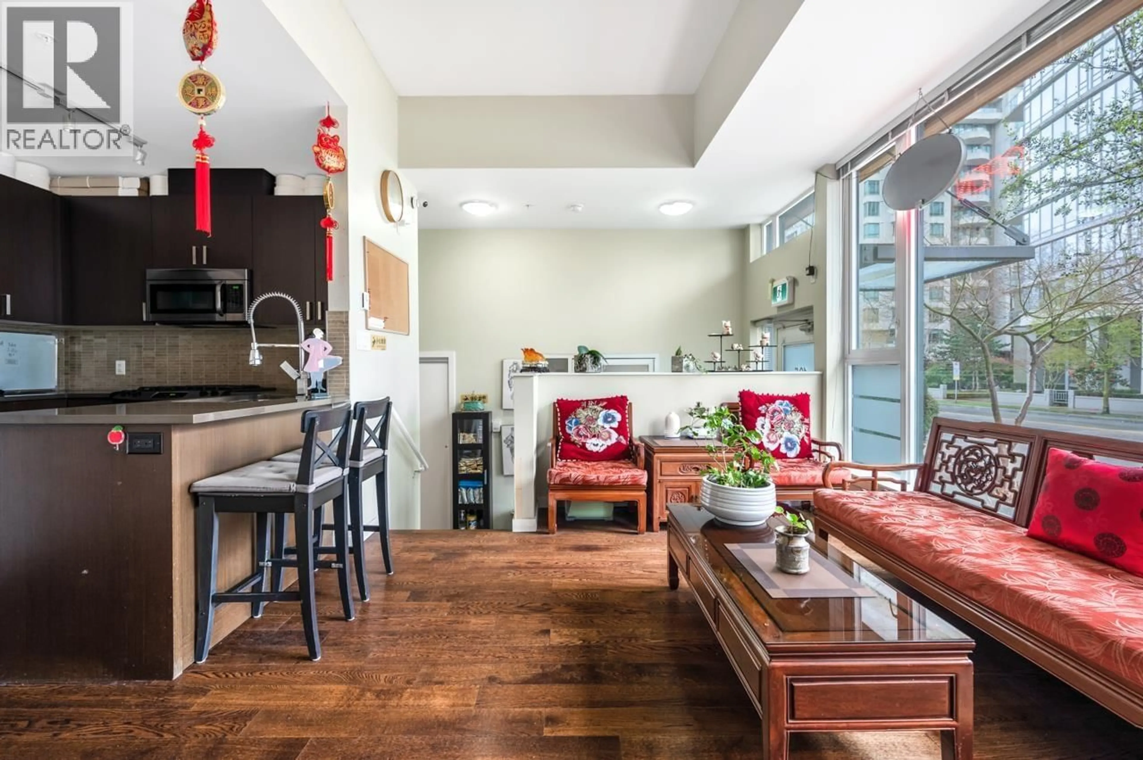 Open concept kitchen, unknown for 105 - 7117 ELMBRIDGE WAY, Richmond British Columbia V6X0J2