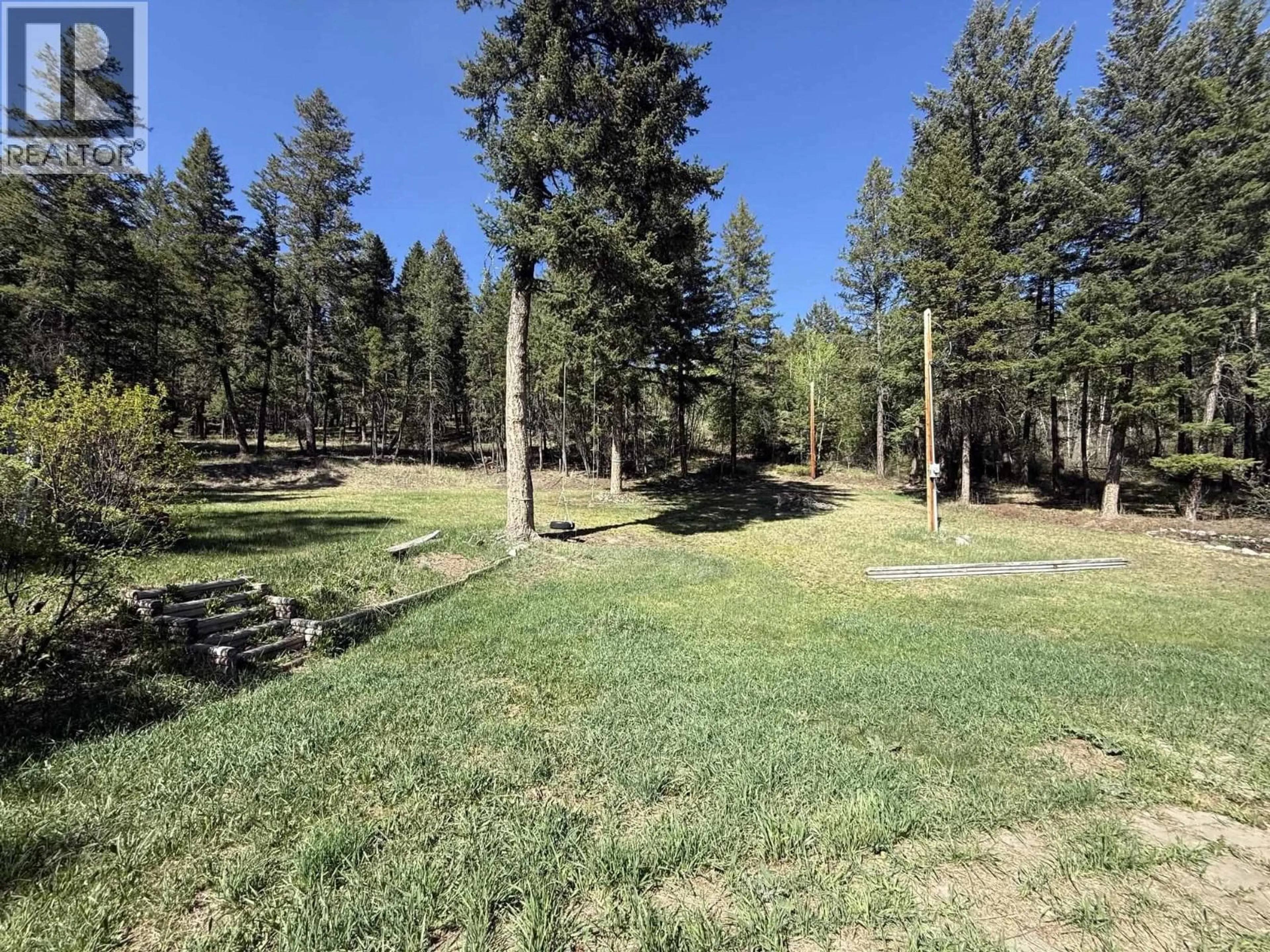 A pic from outside/outdoor area/front of a property/back of a property/a pic from drone, forest/trees view for 1680 168 MILE ROAD, Williams Lake British Columbia V2G5C6