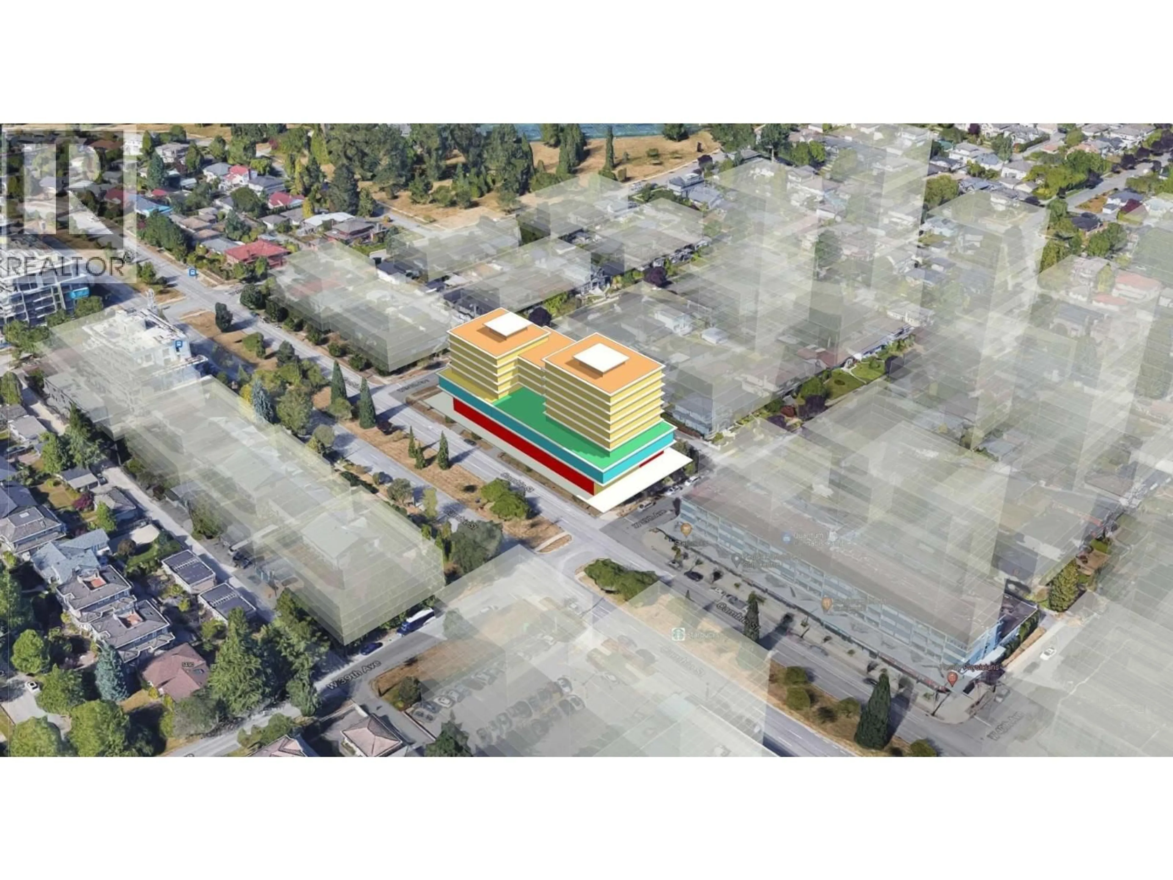 A pic from outside/outdoor area/front of a property/back of a property/a pic from drone, building for 5412 CAMBIE STREET, Vancouver British Columbia V5Z3A1