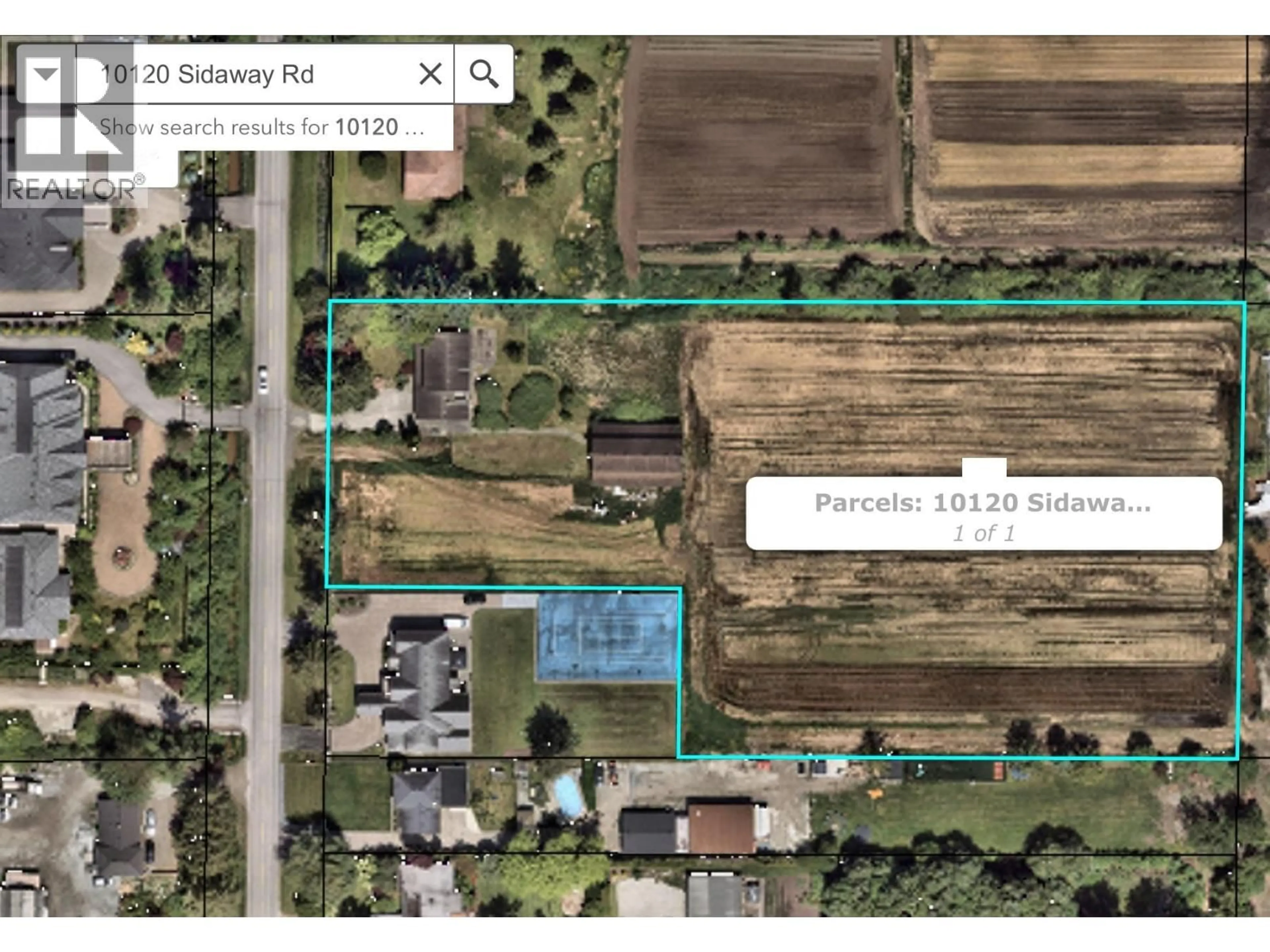Picture of a map for 10120 SIDAWAY ROAD, Richmond British Columbia V6W1C4