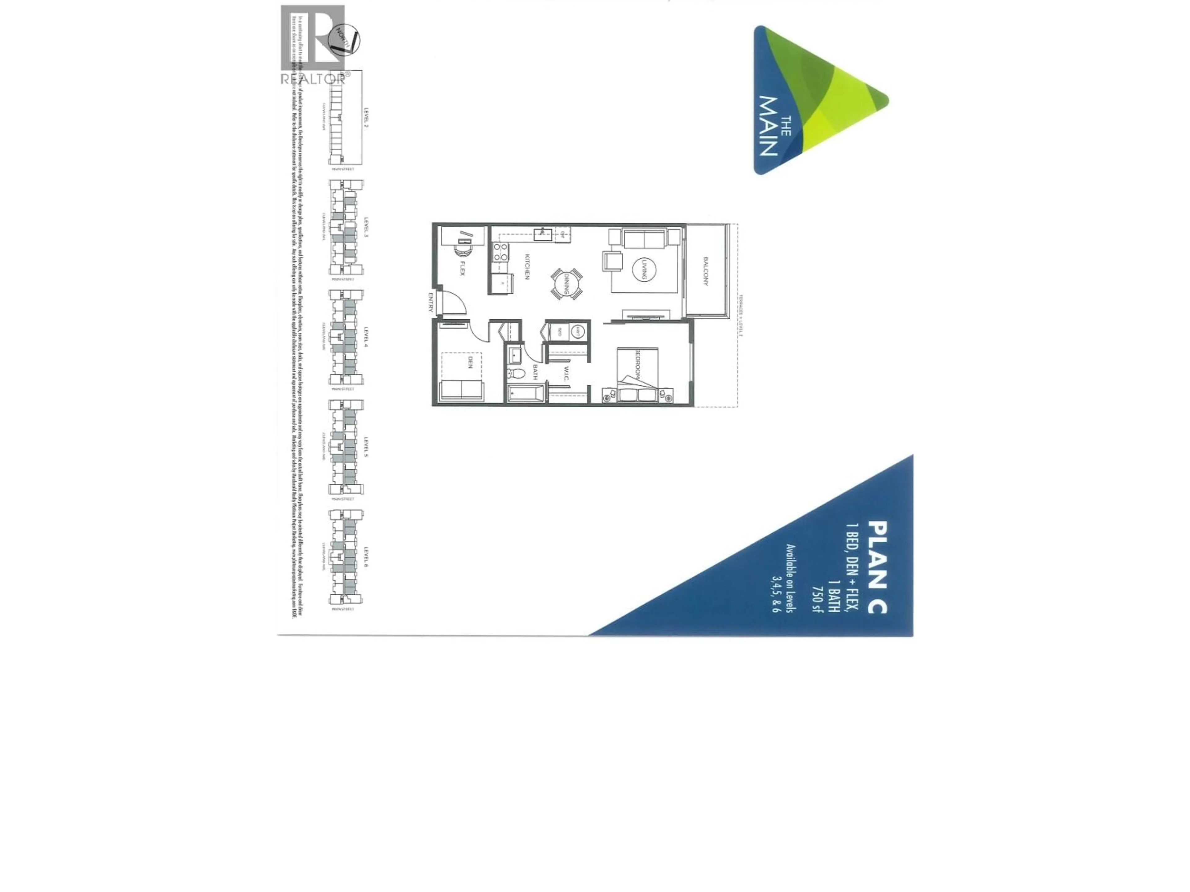 Floor plan for 505 - 37881 CLEVELAND AVENUE, Squamish British Columbia V8B0Z7