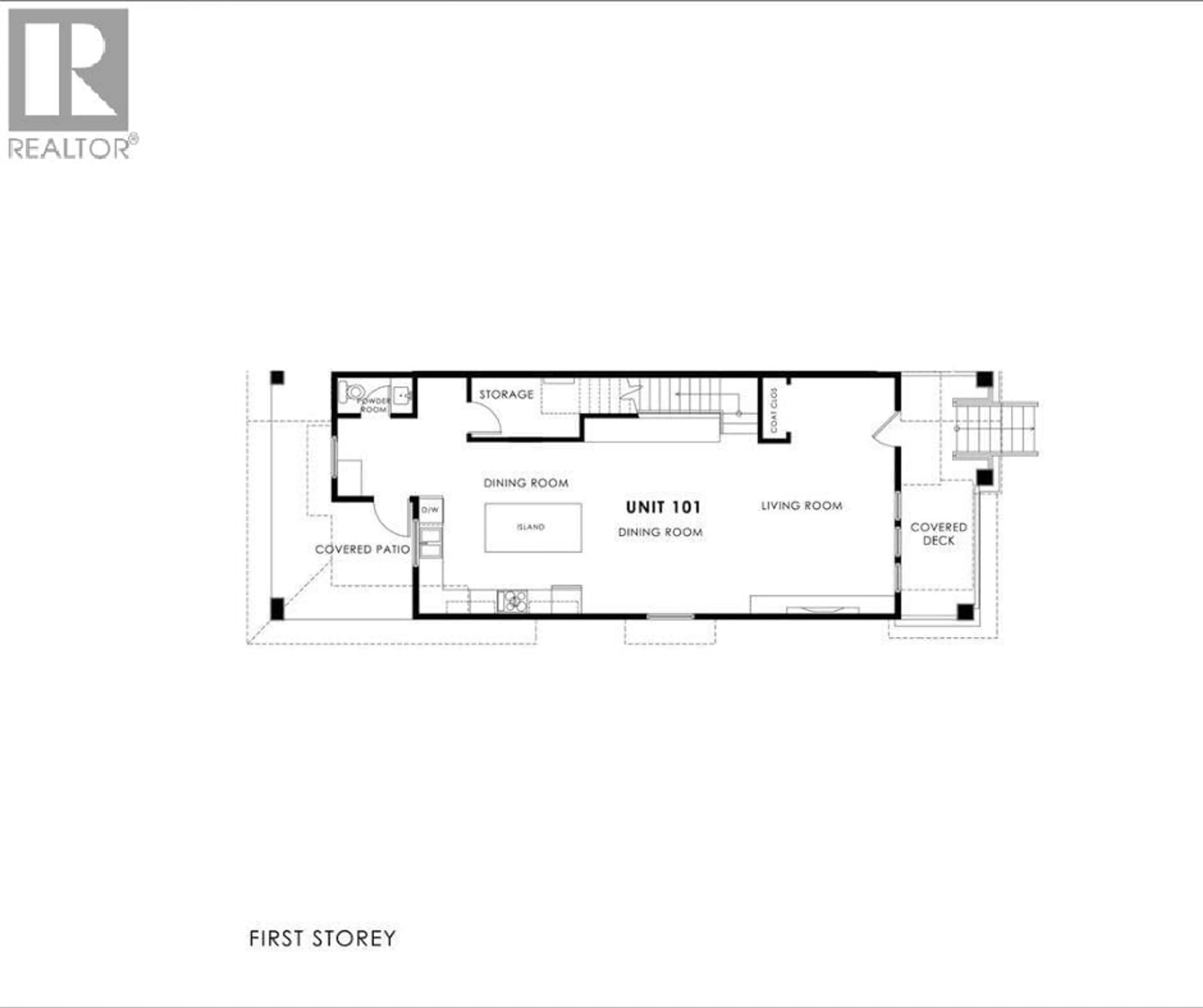 Floor plan for 101 - 929 STEWART AVENUE, Coquitlam British Columbia V3K2N5