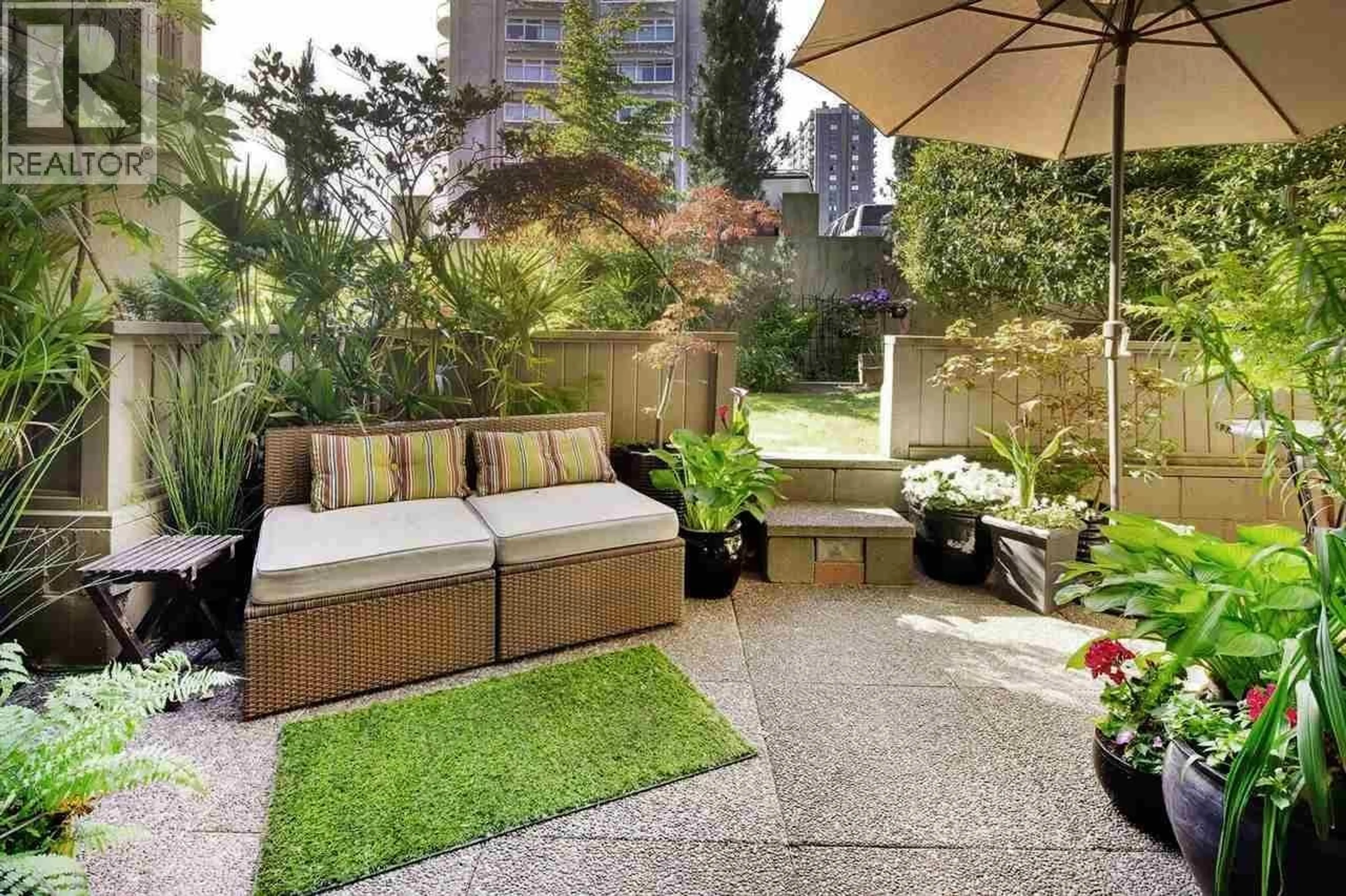 Patio, street for 209 - 1215 PACIFIC STREET, Vancouver British Columbia V6E3W6