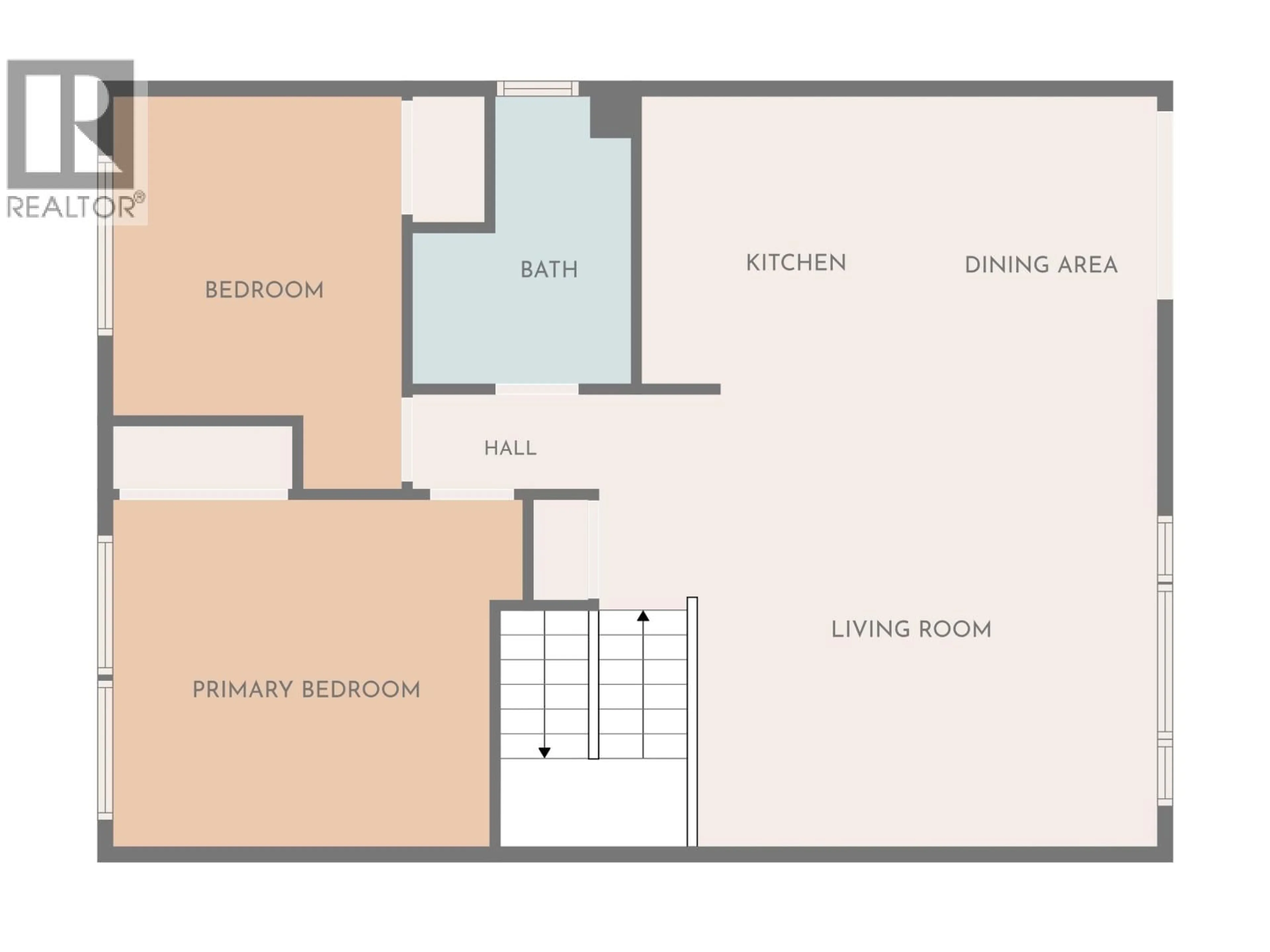 Floor plan for B - 390 FIRST AVENUE, Williams Lake British Columbia V2G1Z2