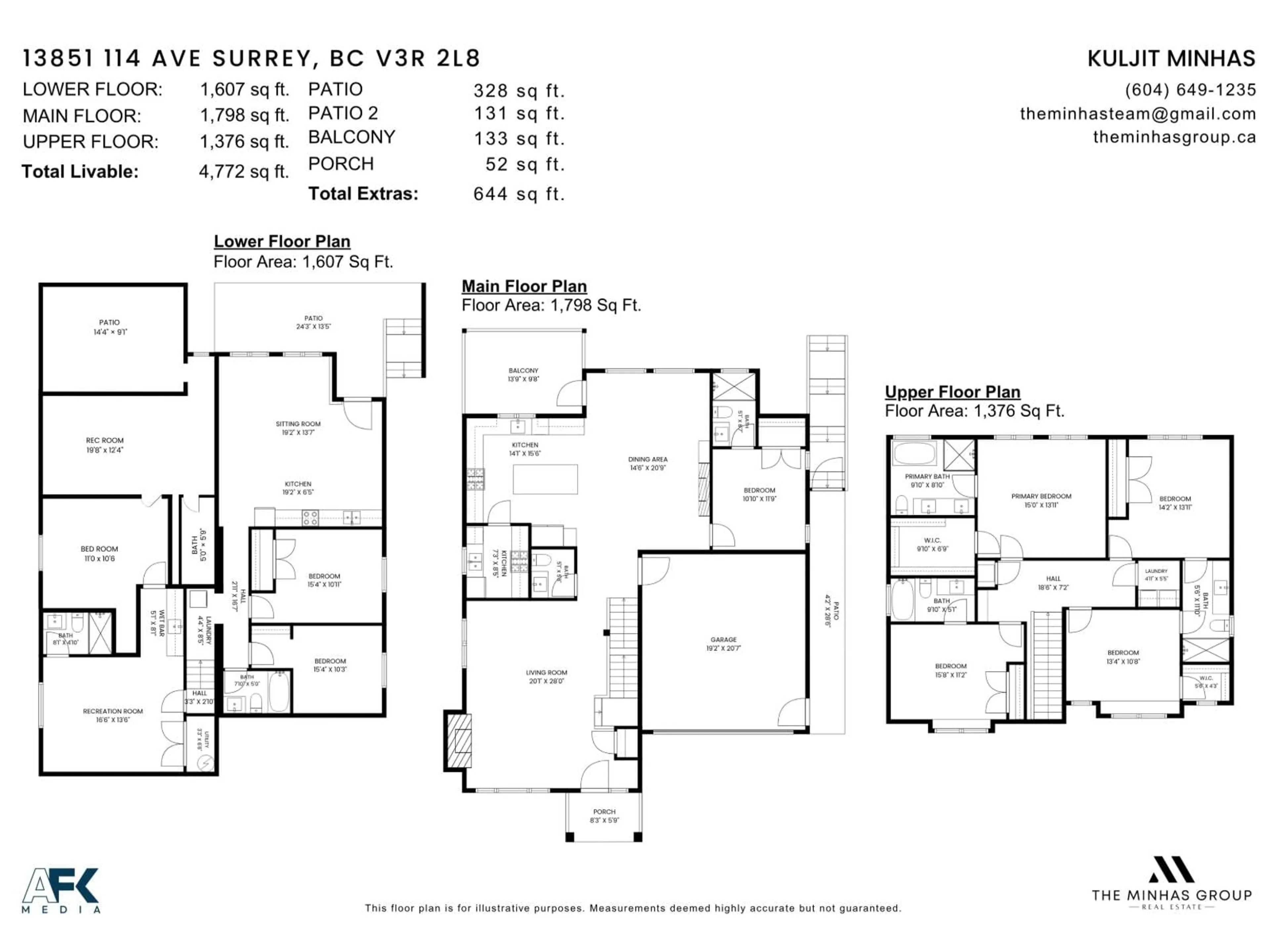 Floor plan for 13851 114 AVENUE, Surrey British Columbia V3R2L8