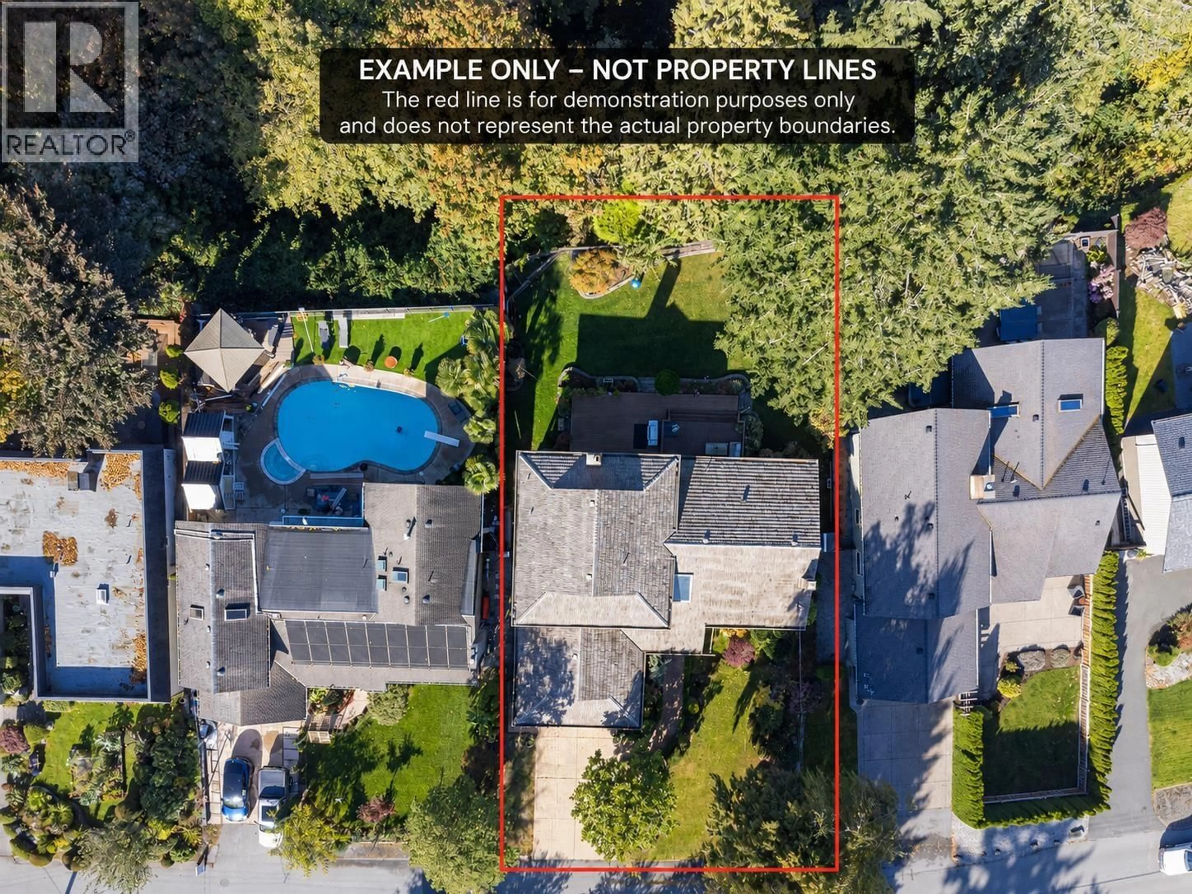 A pic from outside/outdoor area/front of a property/back of a property/a pic from drone, street for 5243 UPLAND DRIVE, Delta British Columbia V4M2G3