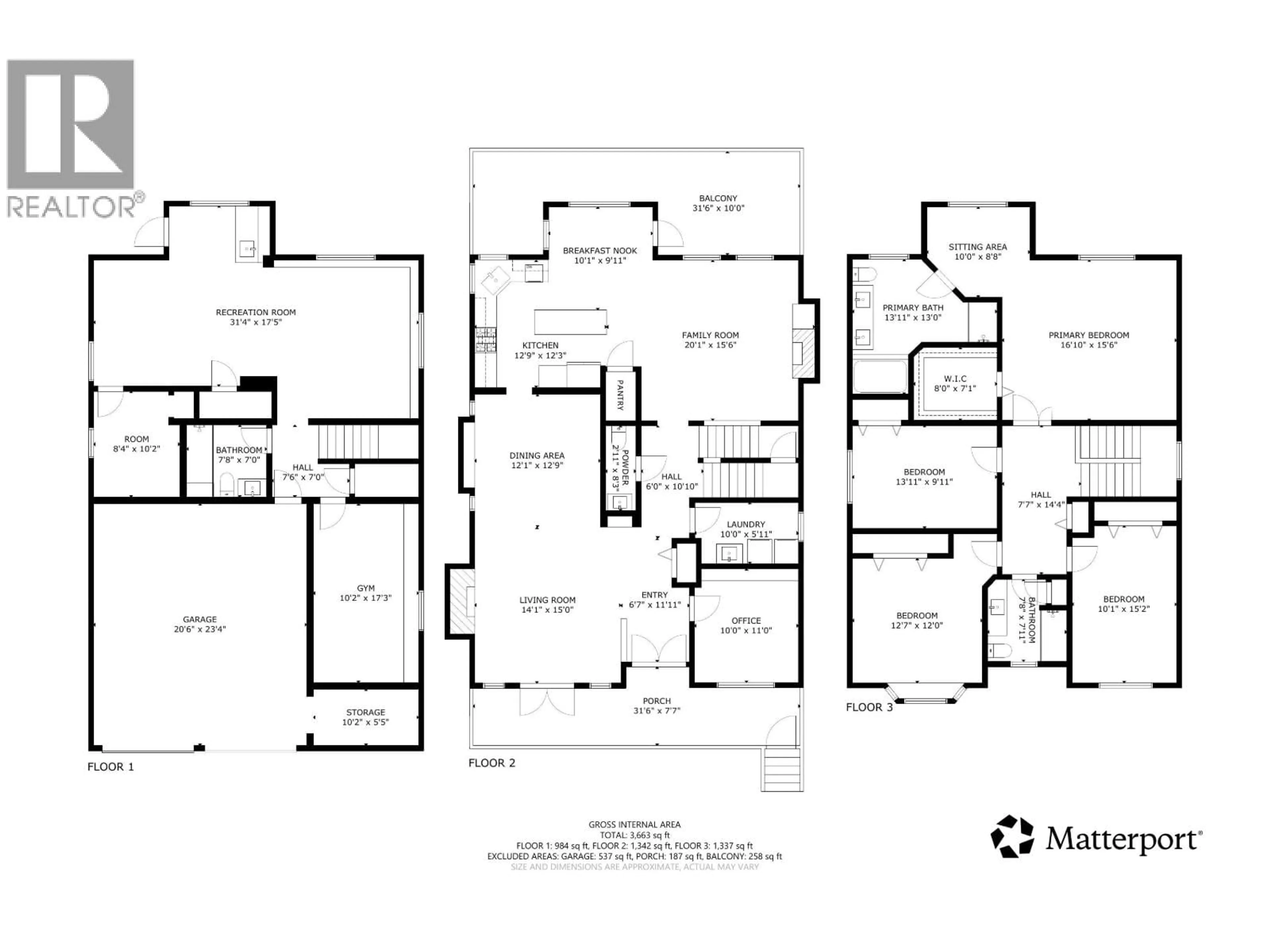 Floor plan for 3376 PLATEAU BOULEVARD, Coquitlam British Columbia V3E3R3