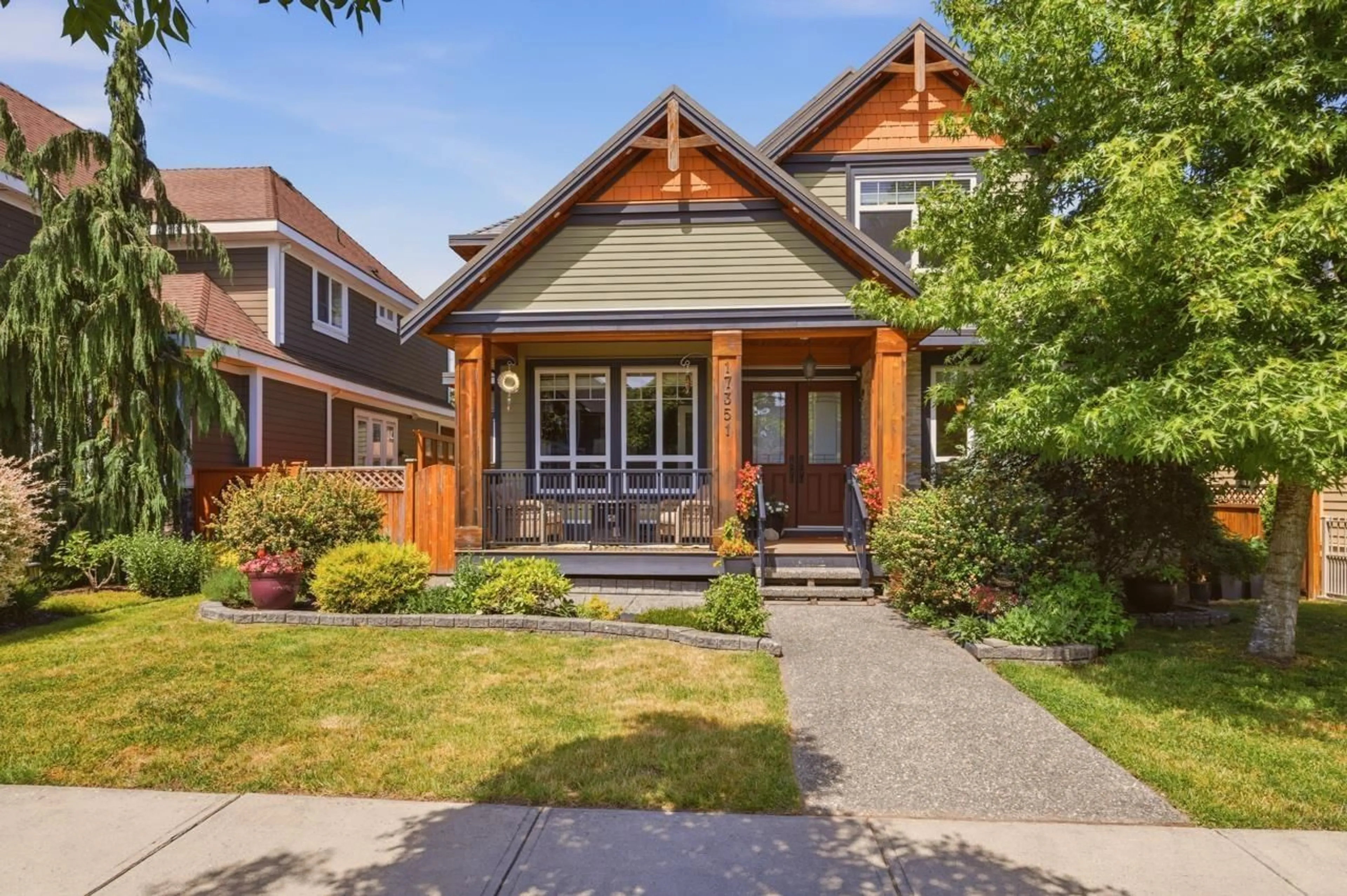 Home with brick exterior material, street for 17351 3A AVENUE, Surrey British Columbia V3Z2N7