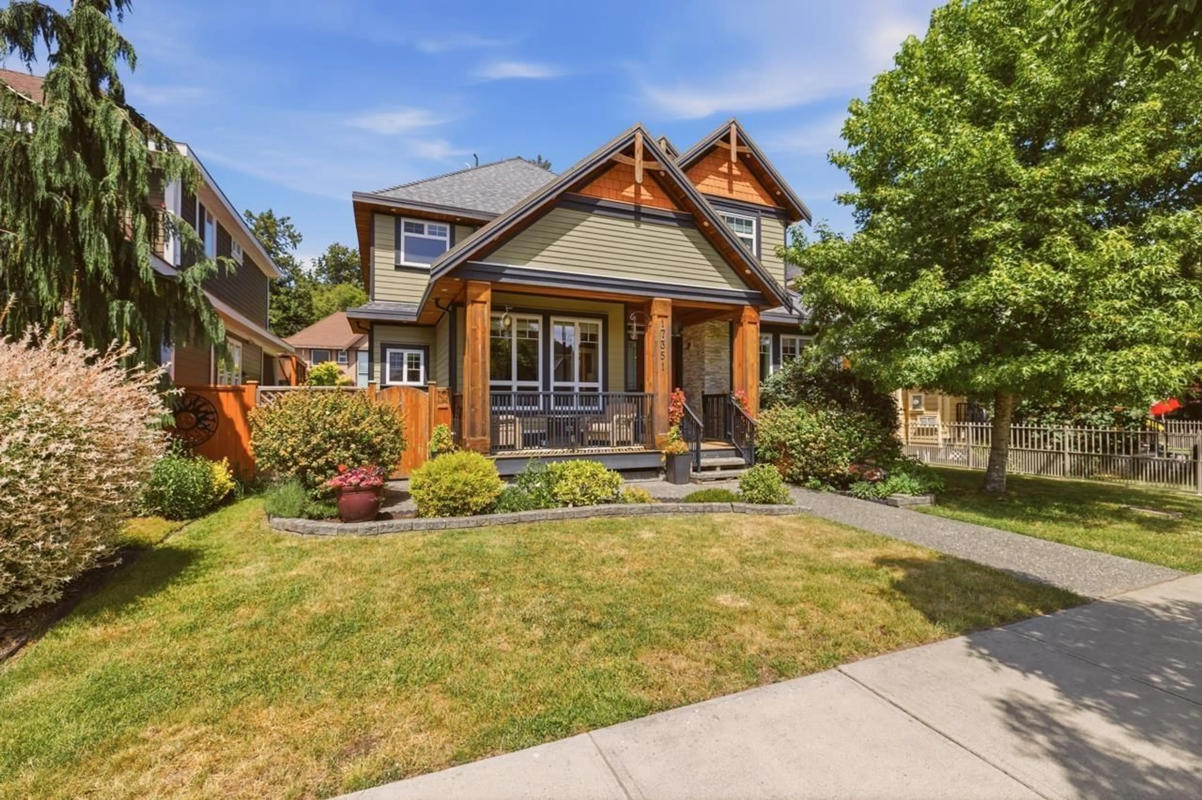 Home with brick exterior material, street for 17351 3A AVENUE, Surrey British Columbia V3Z2N7