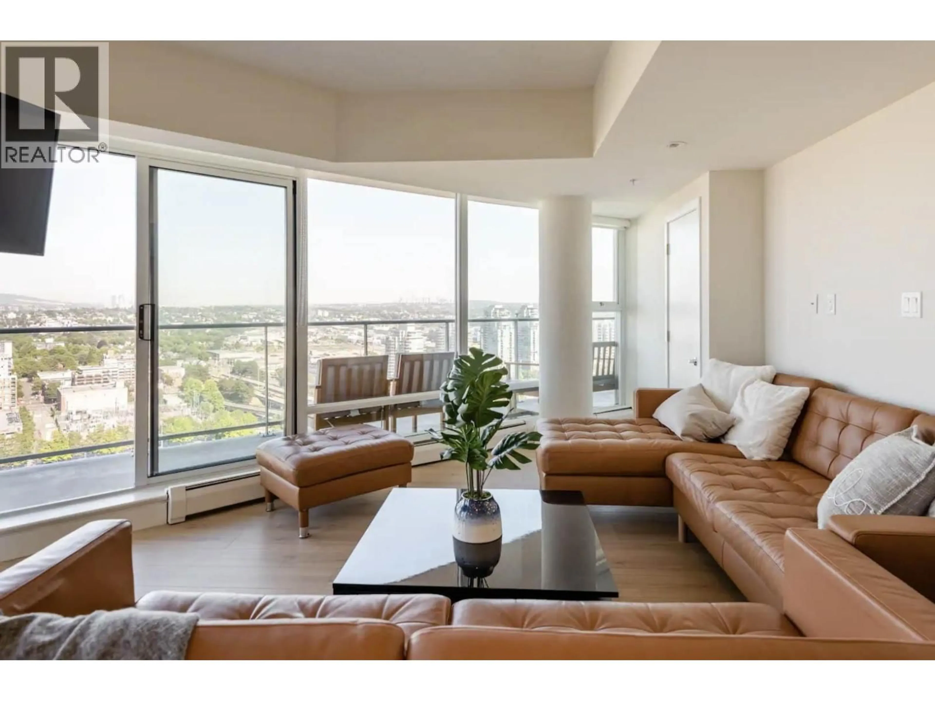 Living room with furniture, unknown for 3506 - 688 ABBOTT STREET, Vancouver British Columbia V6B0B9