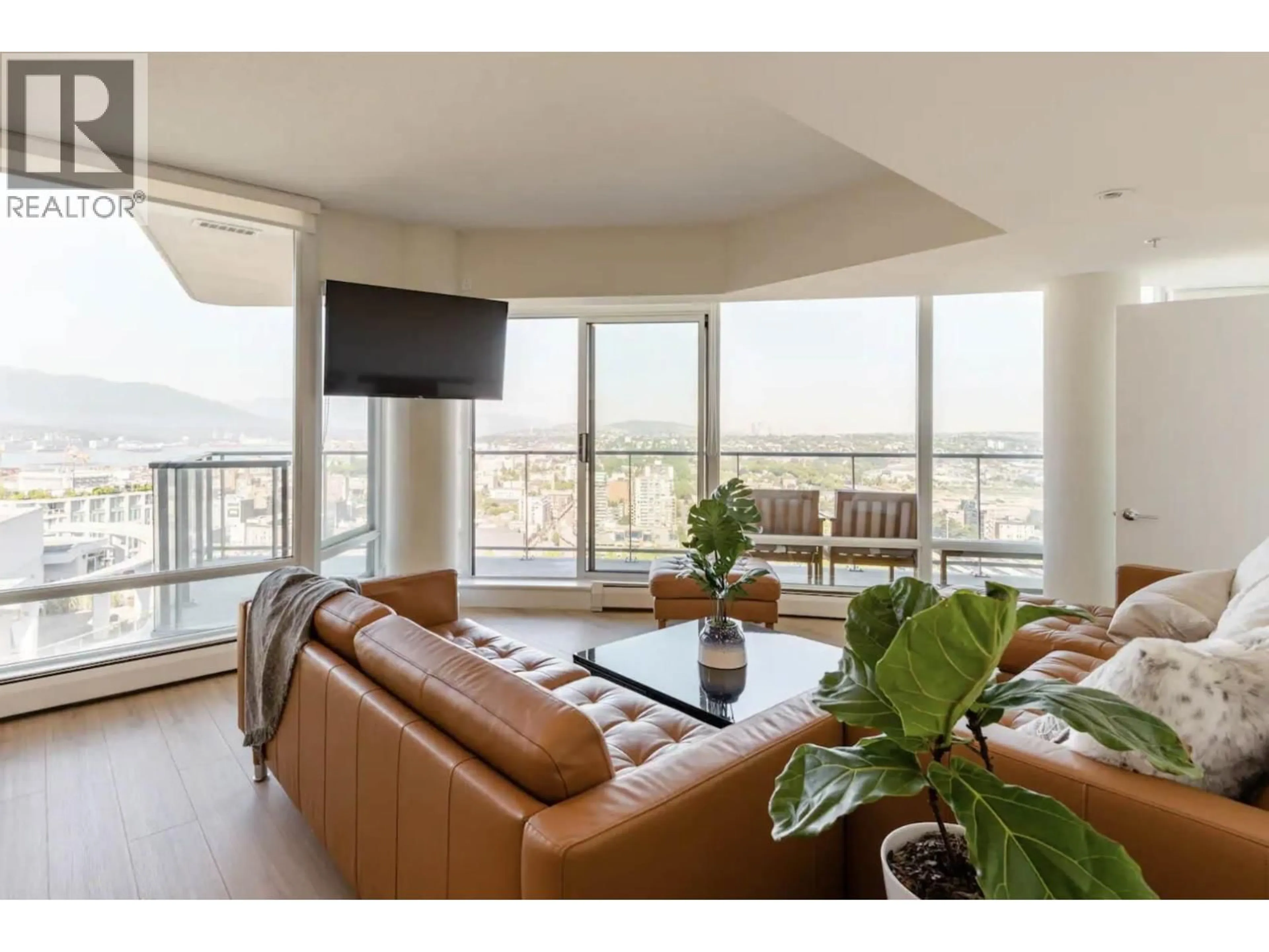 Living room with furniture, unknown for 3506 - 688 ABBOTT STREET, Vancouver British Columbia V6B0B9