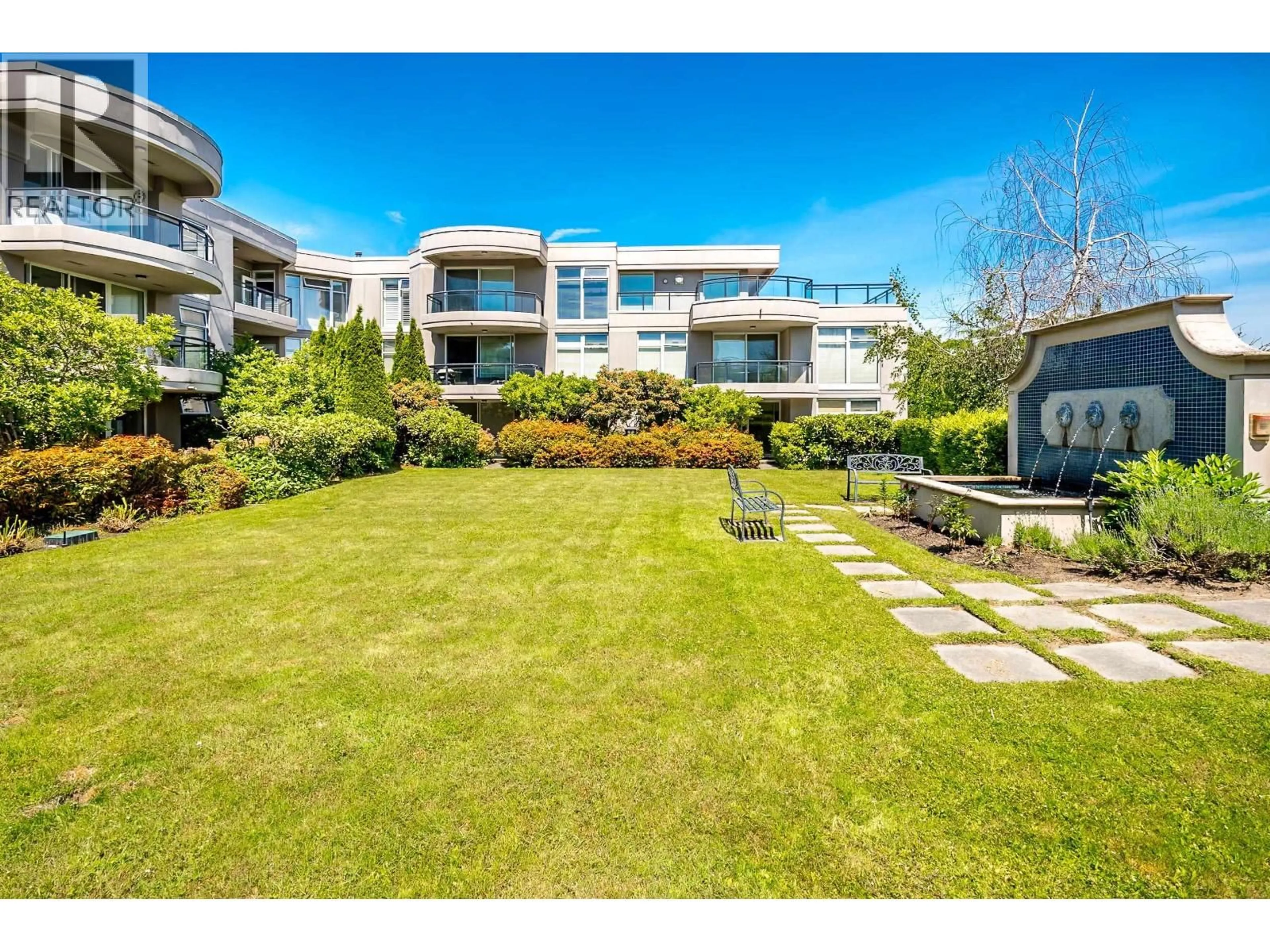 A pic from outside/outdoor area/front of a property/back of a property/a pic from drone, street for 214 - 8480 GRANVILLE AVENUE, Richmond British Columbia V6Y4E8