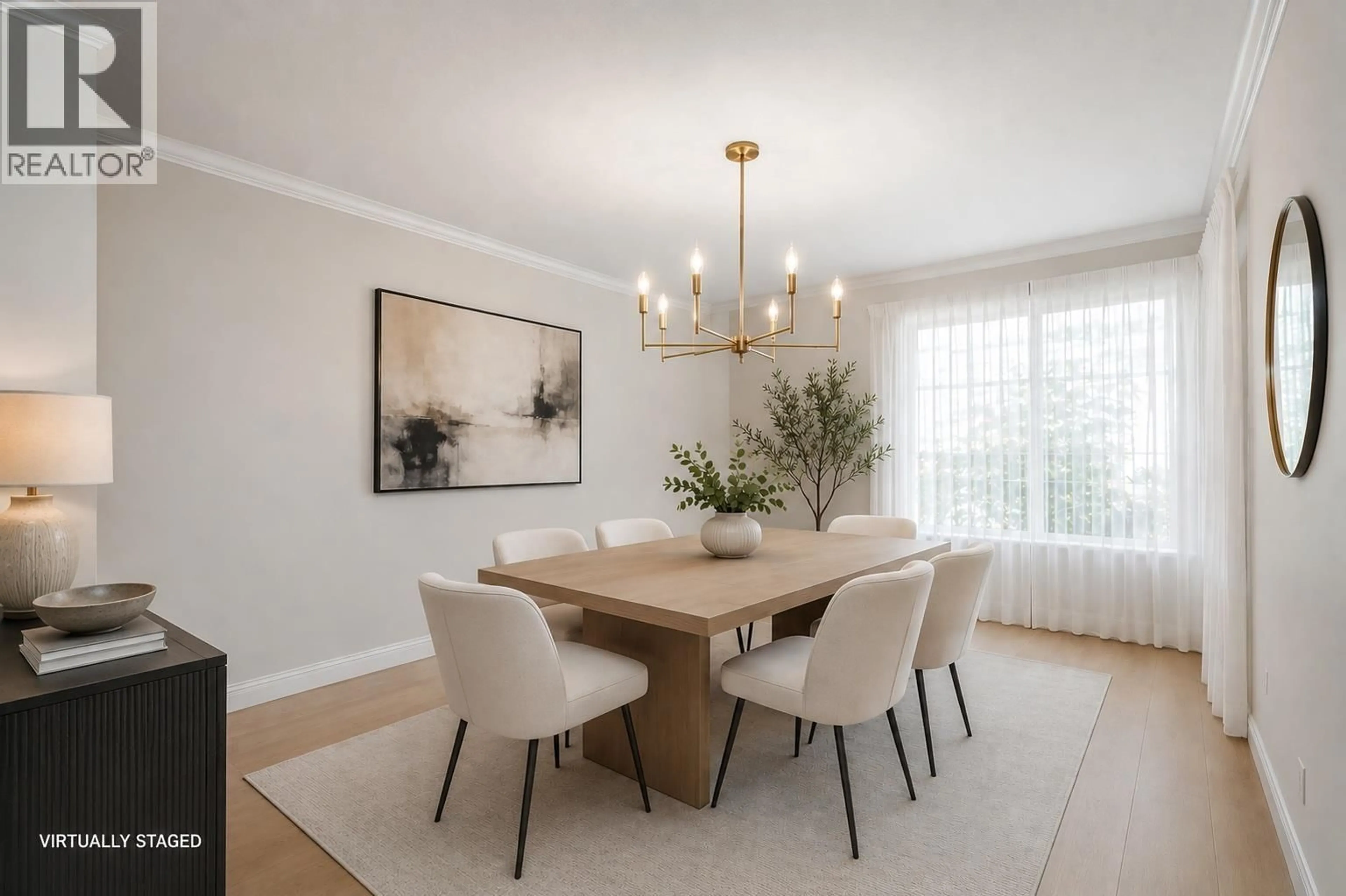 Dining room, wood/laminate floor for 5775 GOLDENROD CRESCENT, Delta British Columbia V4L2J1
