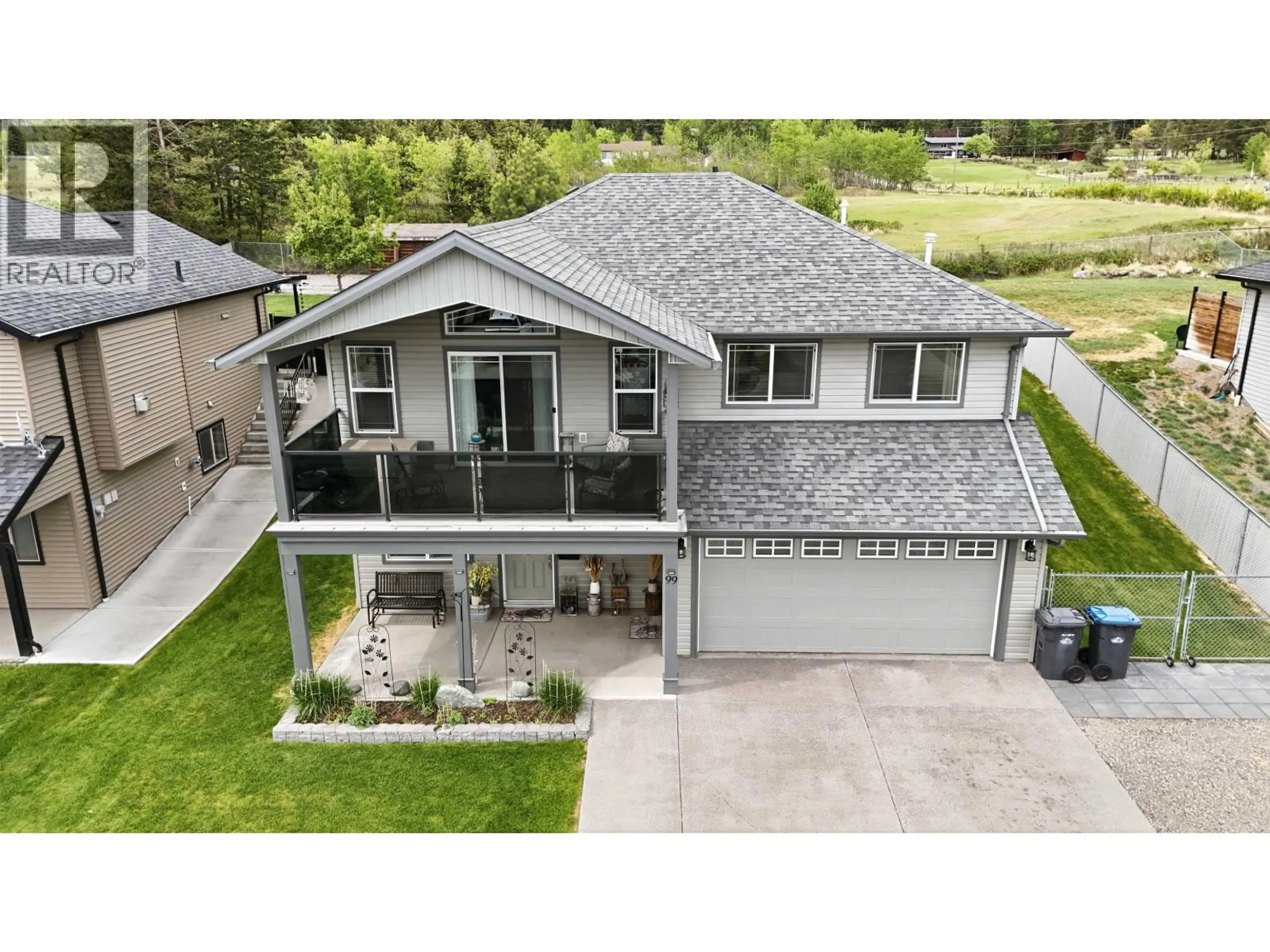 A pic from outside/outdoor area/front of a property/back of a property/a pic from drone, unknown for 99 EAGLE CRESCENT, Williams Lake British Columbia V2G5K4