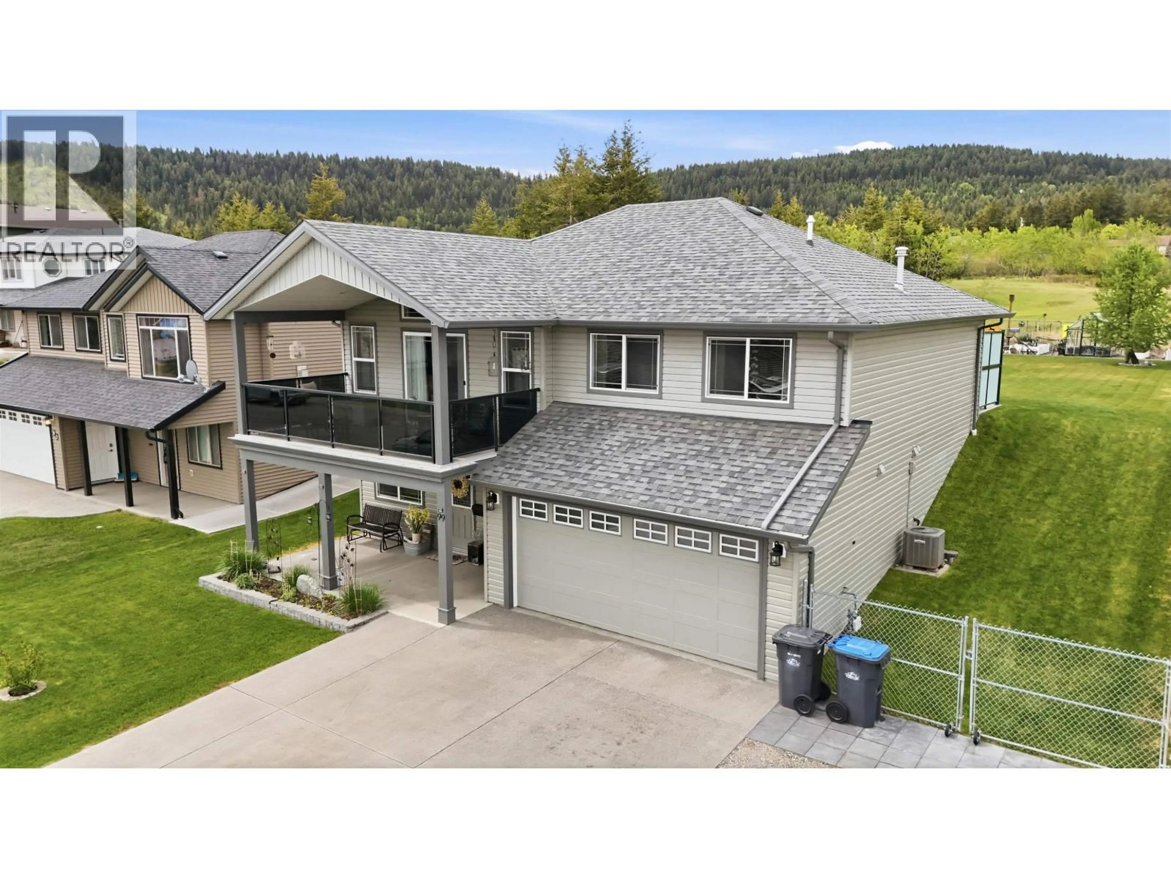 A pic from outside/outdoor area/front of a property/back of a property/a pic from drone, unknown for 99 EAGLE CRESCENT, Williams Lake British Columbia V2G5K4