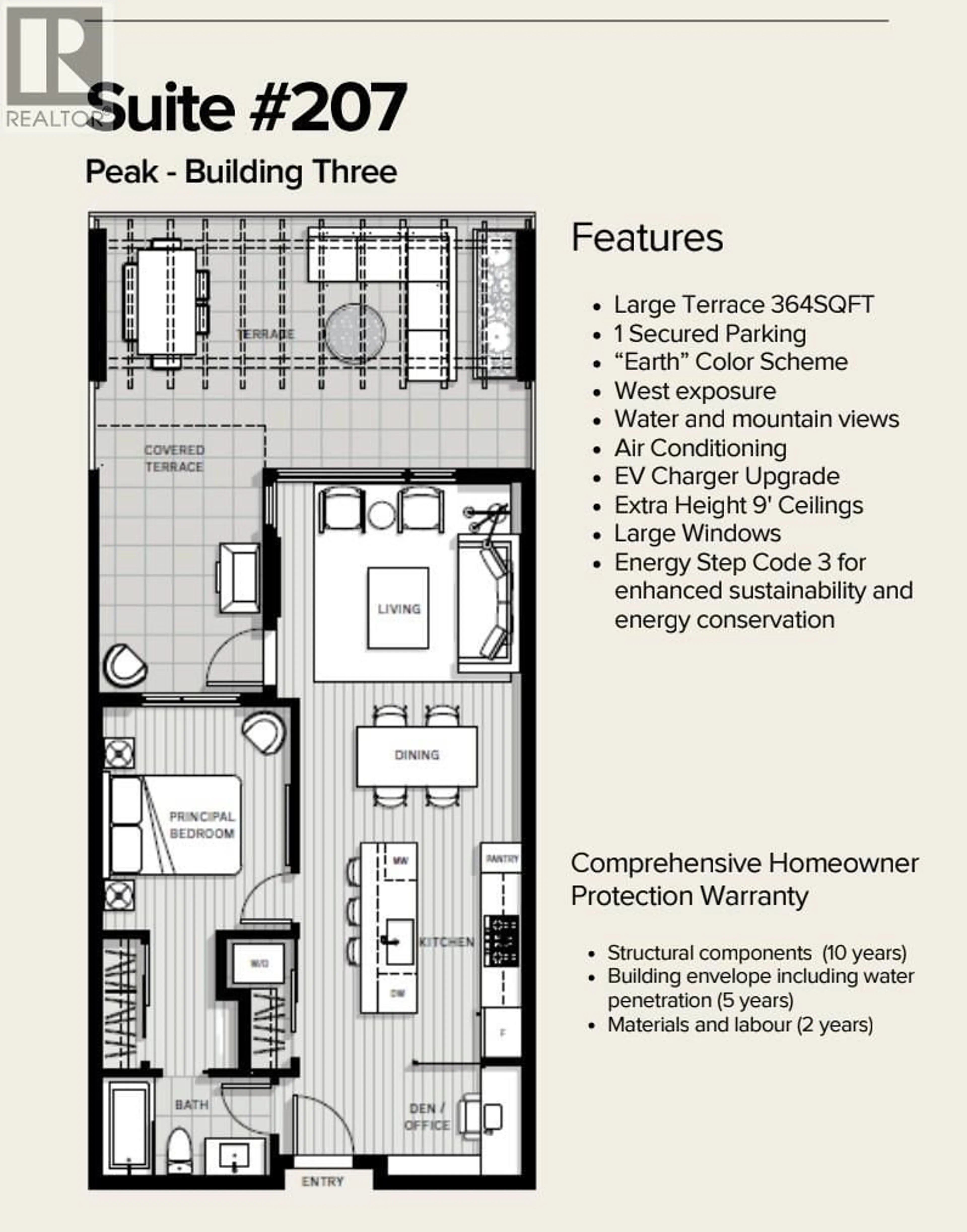 Floor plan for 207 - 1500 SCOTT CRESCENT, Squamish British Columbia V8B1G5