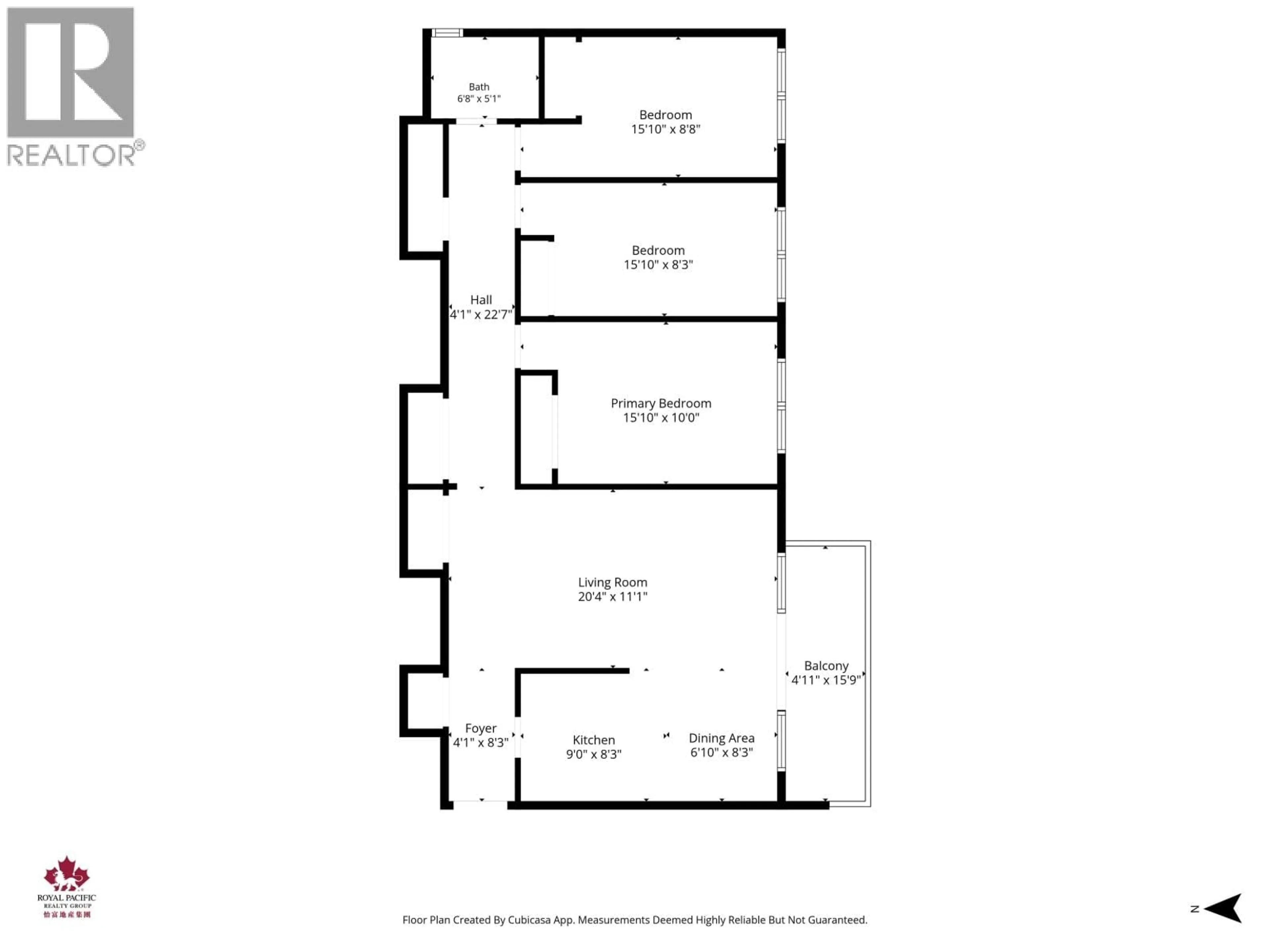 Floor plan for 11 - 5740 HASTINGS STREET, Burnaby British Columbia V5B1R6