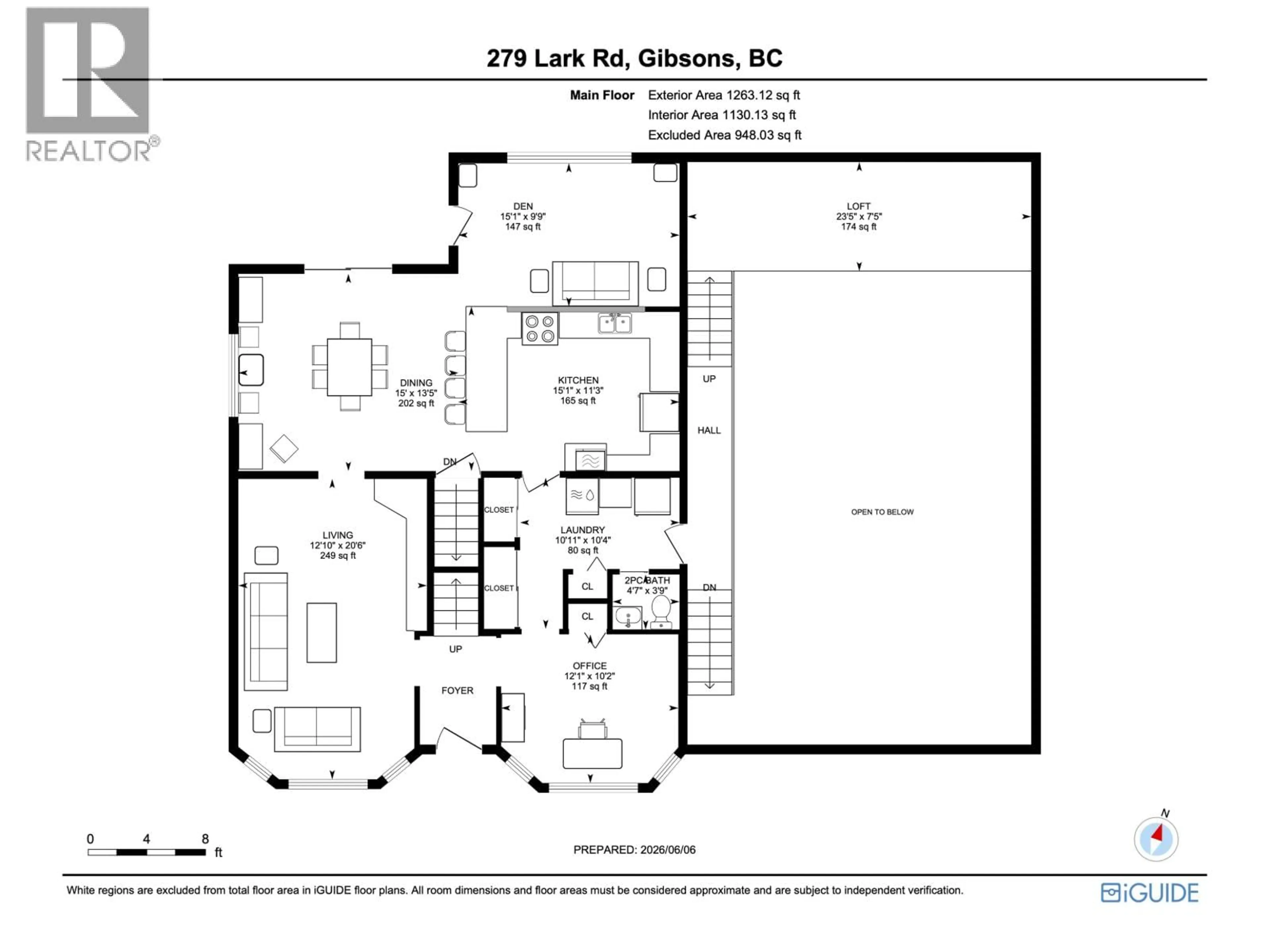 Floor plan for 279 LARK ROAD, Gibsons British Columbia V0N1V4