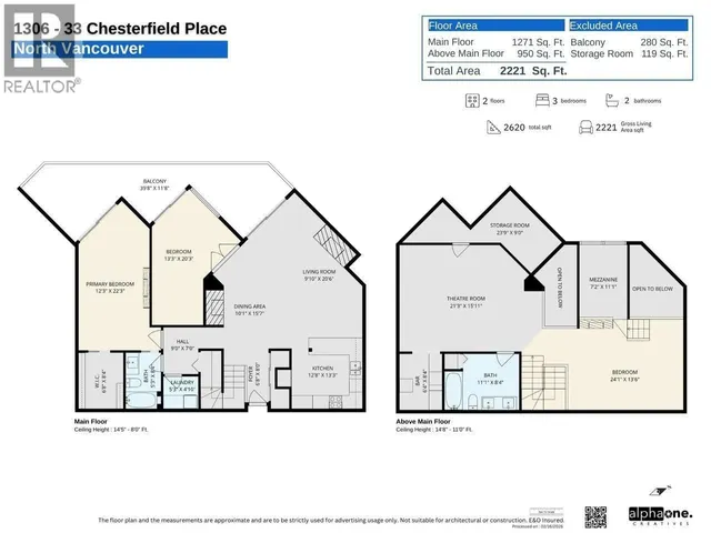 1306 - 33 CHESTERFIELD PLACE, North Vancouver 5