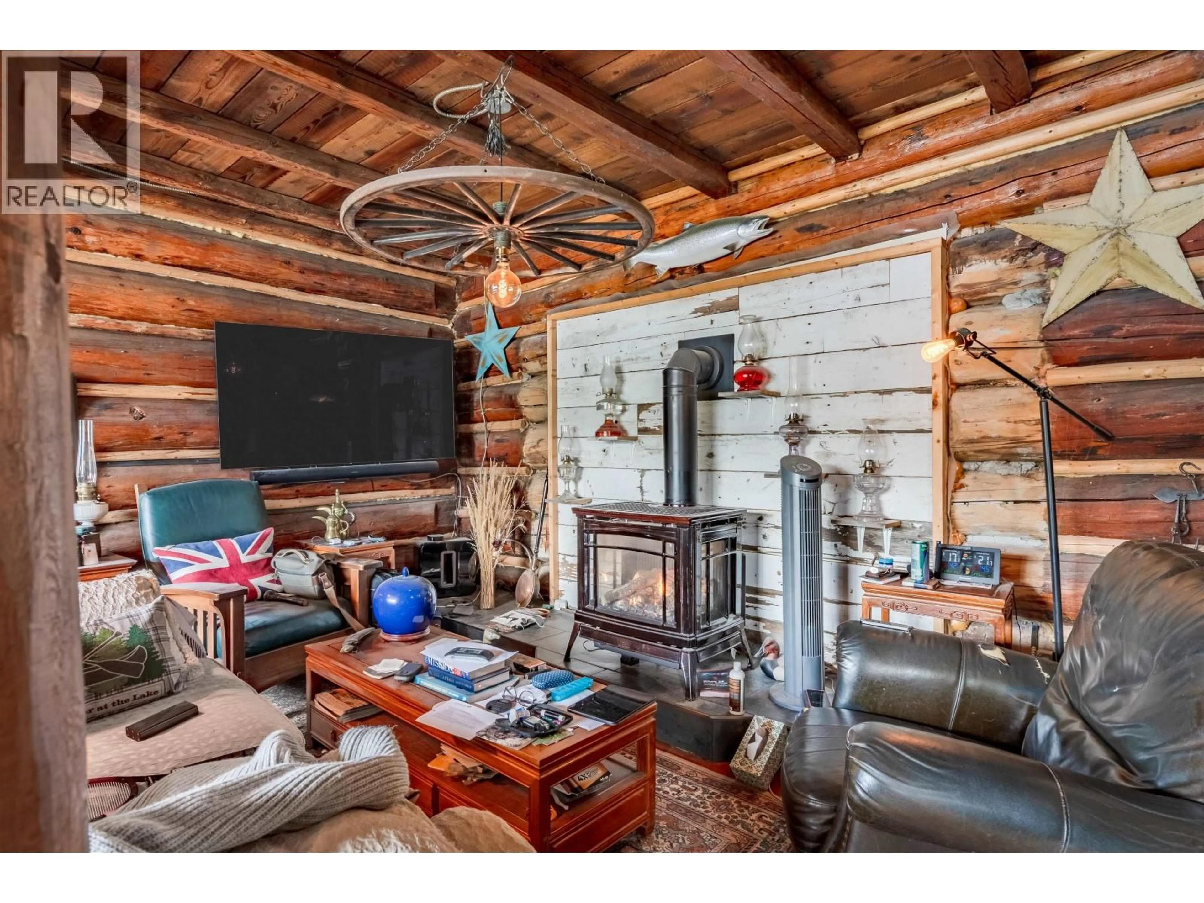 Home theater for 2654 EAGLE CREEK ROAD, Canim Lake British Columbia V0K1L0