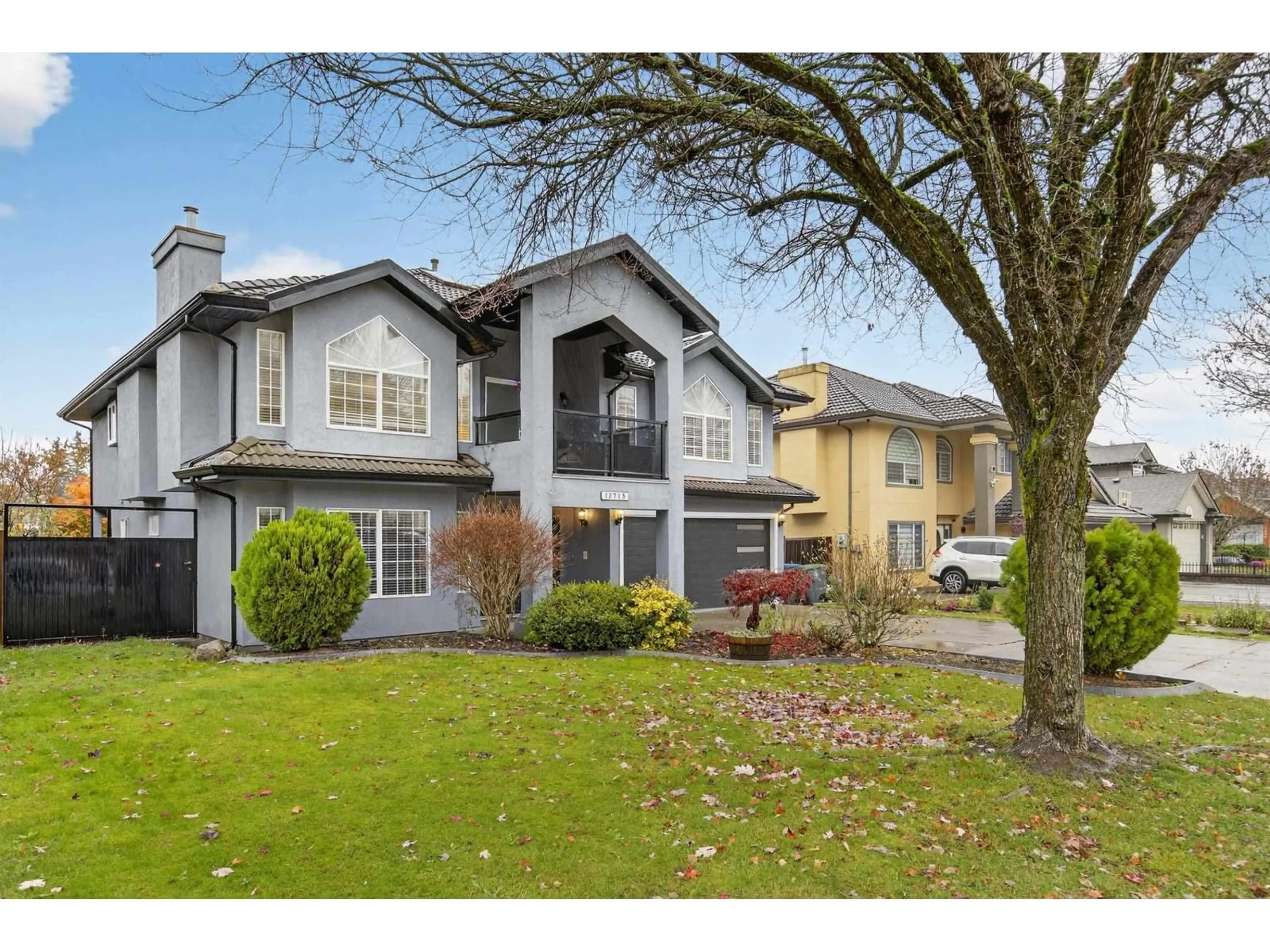Home with vinyl exterior material, street for 13745 58A AVENUE, Surrey British Columbia V3X3J1