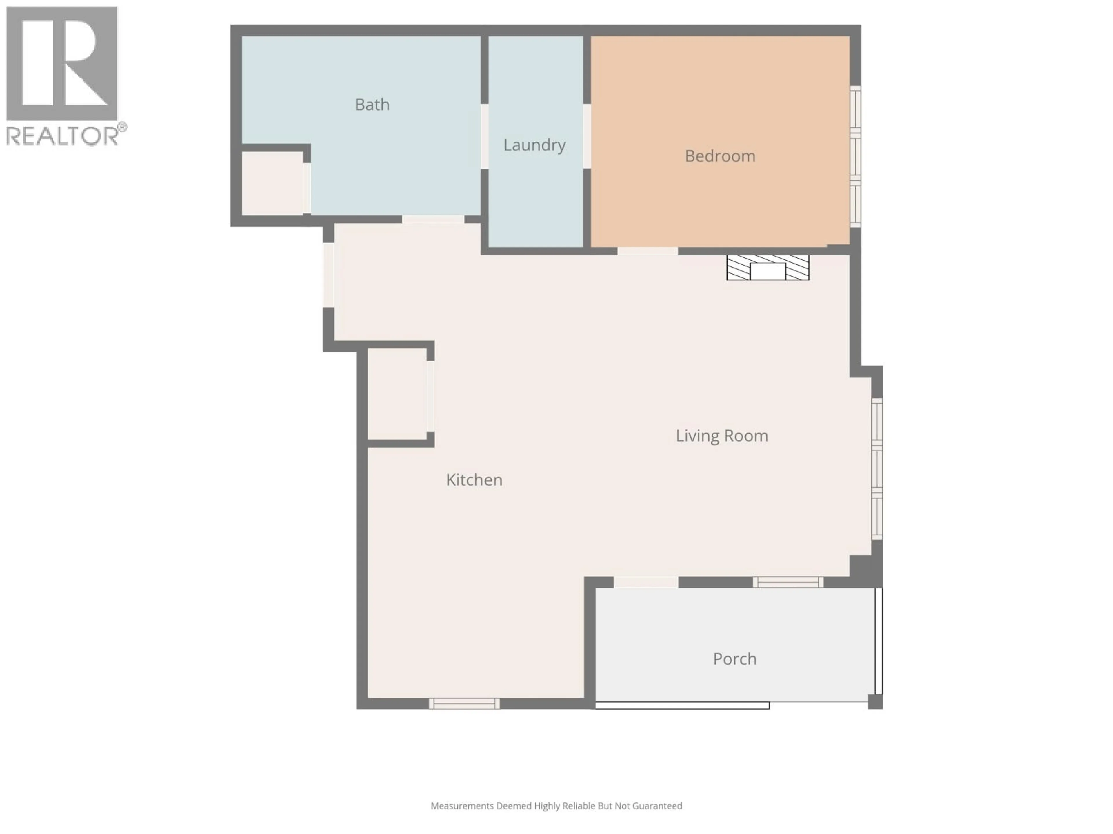 Floor plan for 105 - 1444 20TH AVENUE, Prince George British Columbia V2L0C9