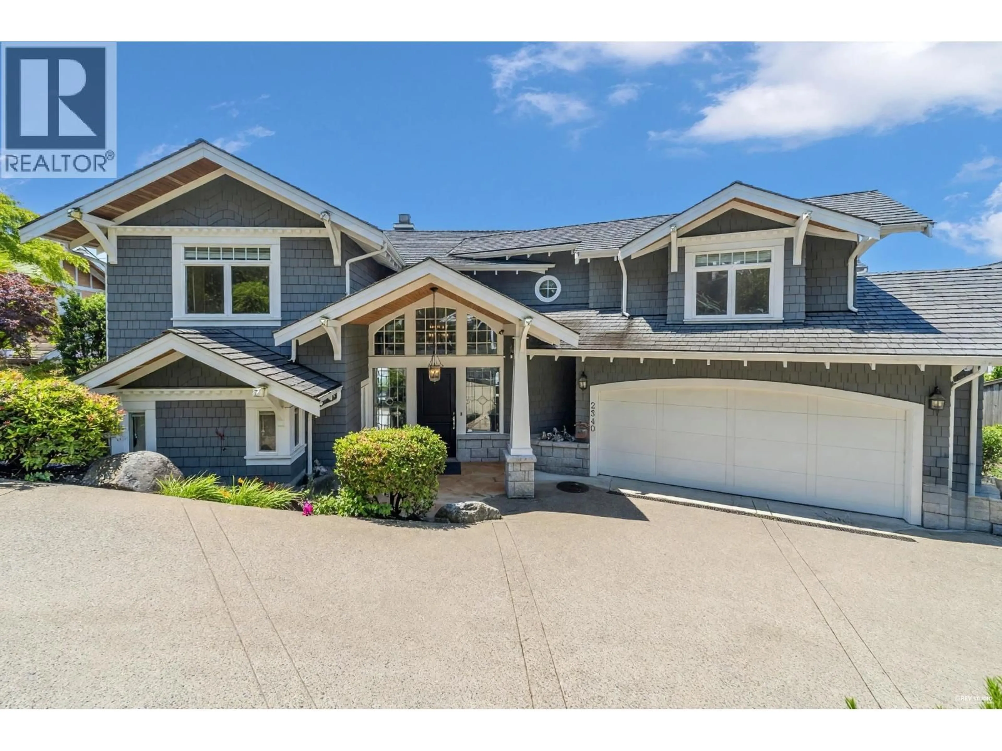 Home with vinyl exterior material, street for 2340 ORCHARD LANE, West Vancouver British Columbia V7V4X6