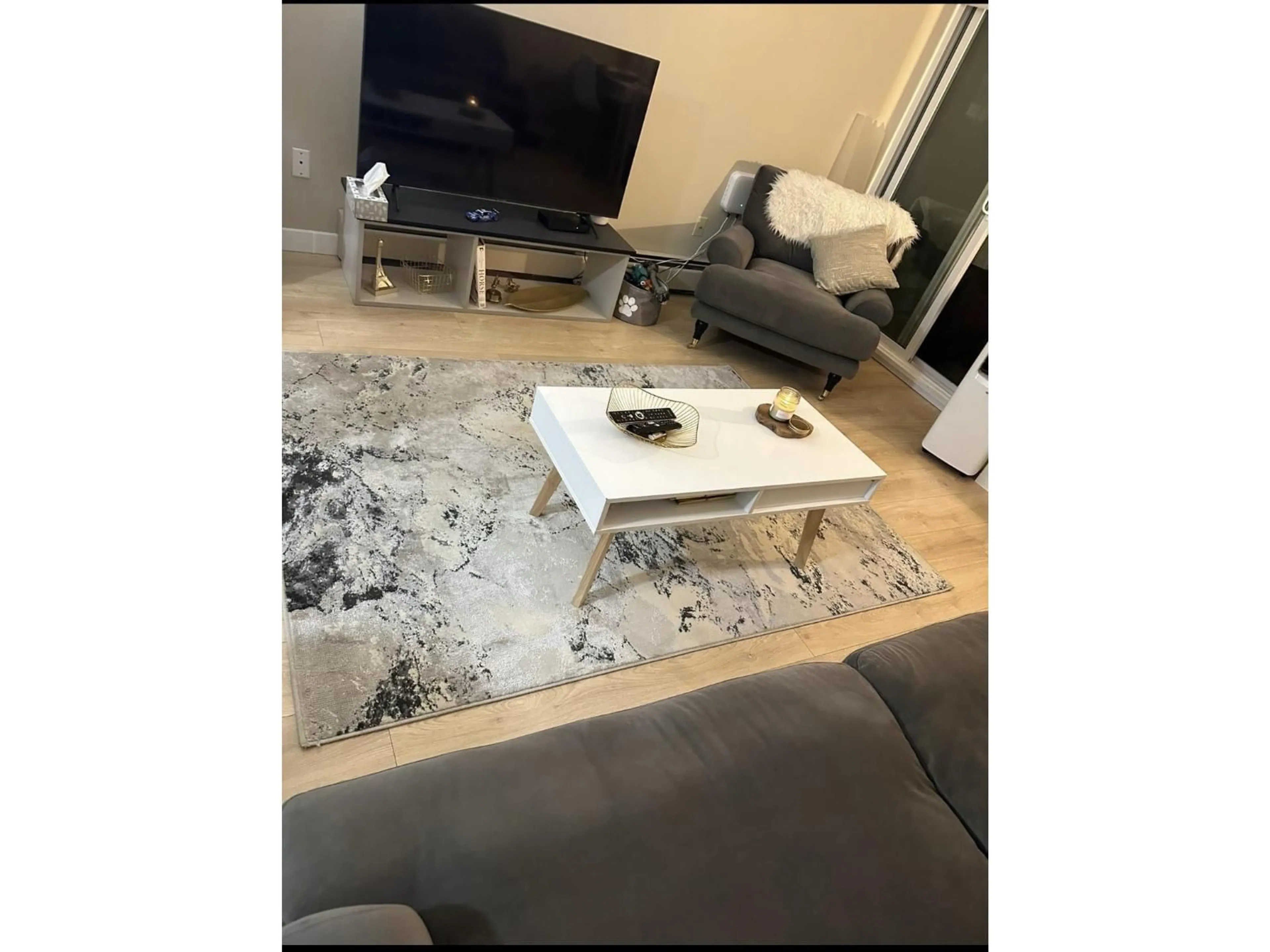 Living room with furniture, unknown for 310 - 1850 SOUTHMERE CRESCENT EAST, Surrey British Columbia V4A6Y6