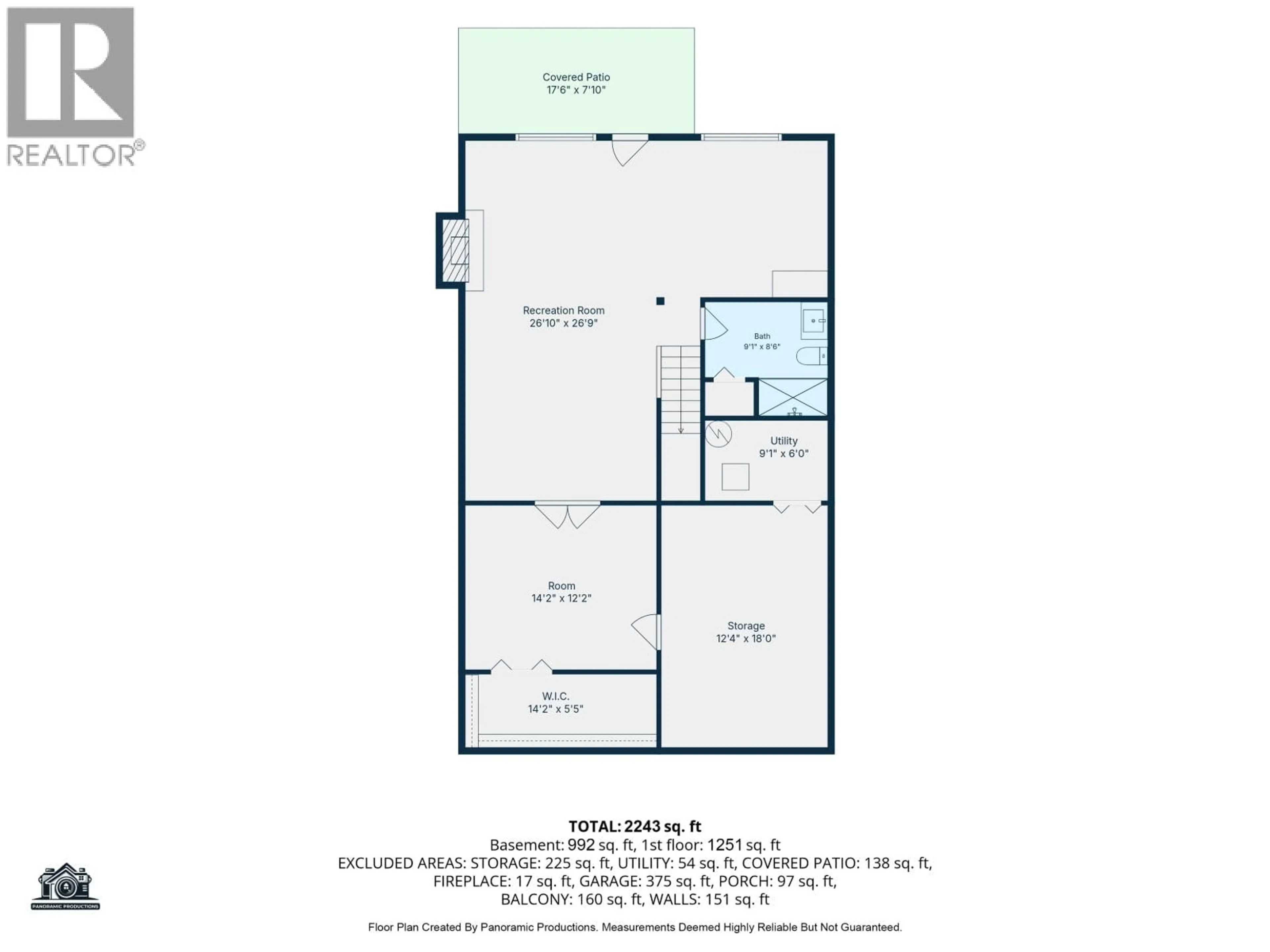 Floor plan for 58 - 500 WOTZKE DRIVE, Williams Lake British Columbia V2G4S9