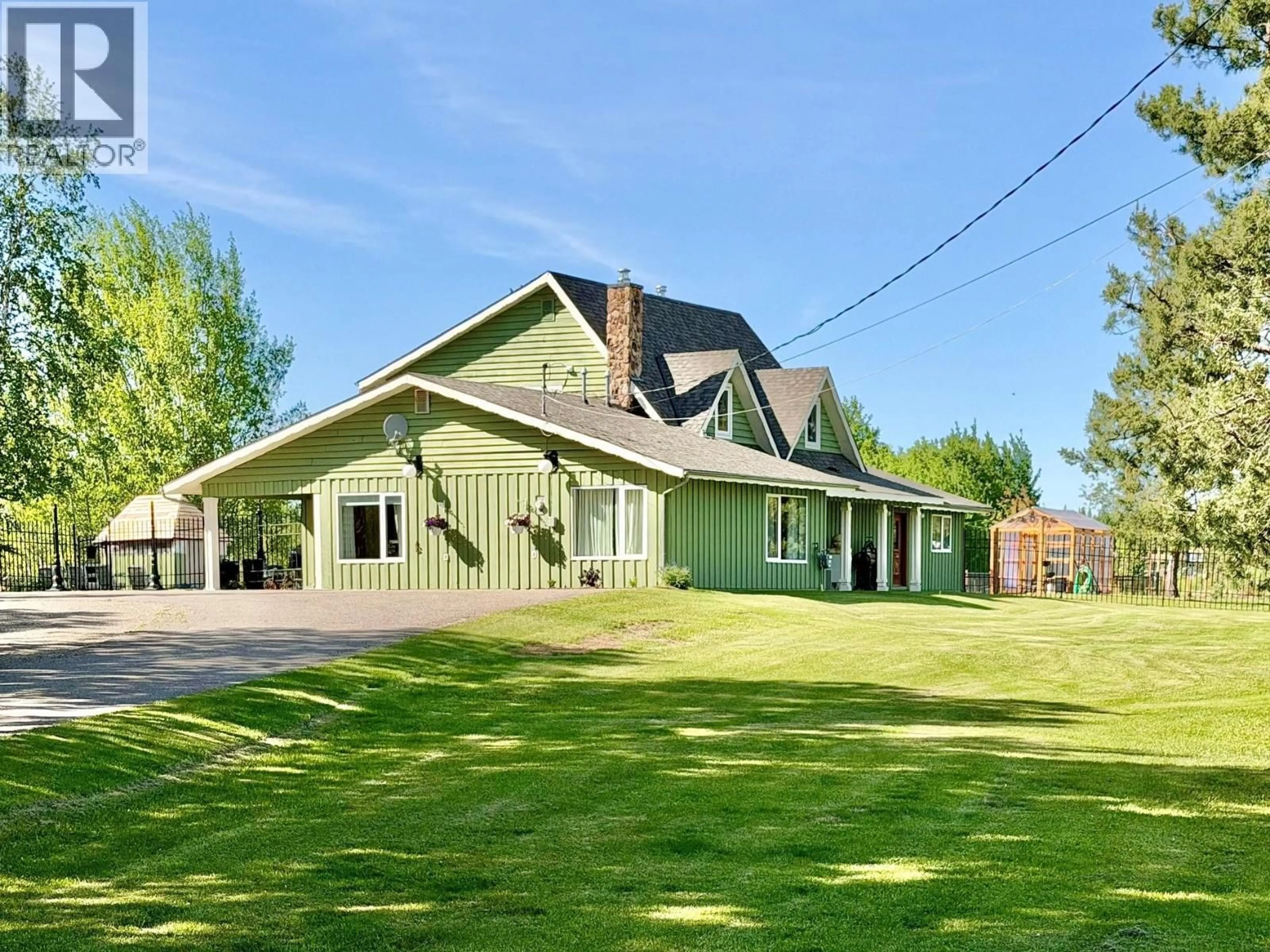 A pic from outside/outdoor area/front of a property/back of a property/a pic from drone, street for 11320 SMAASLET ROAD, Prince George British Columbia V2N5A7