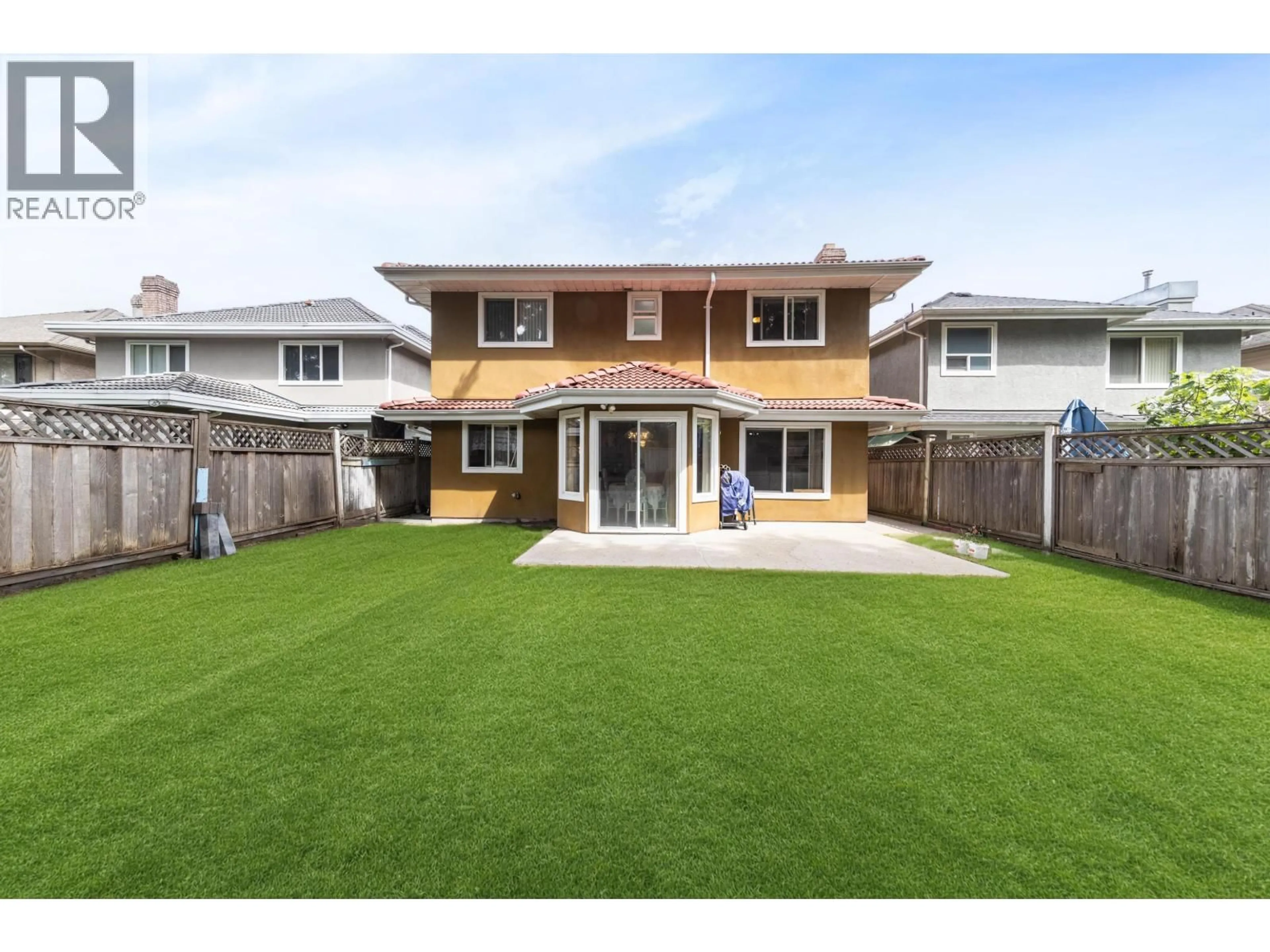Home with vinyl exterior material, street for 12600 HARRISON AVENUE, Richmond British Columbia V6V2R9