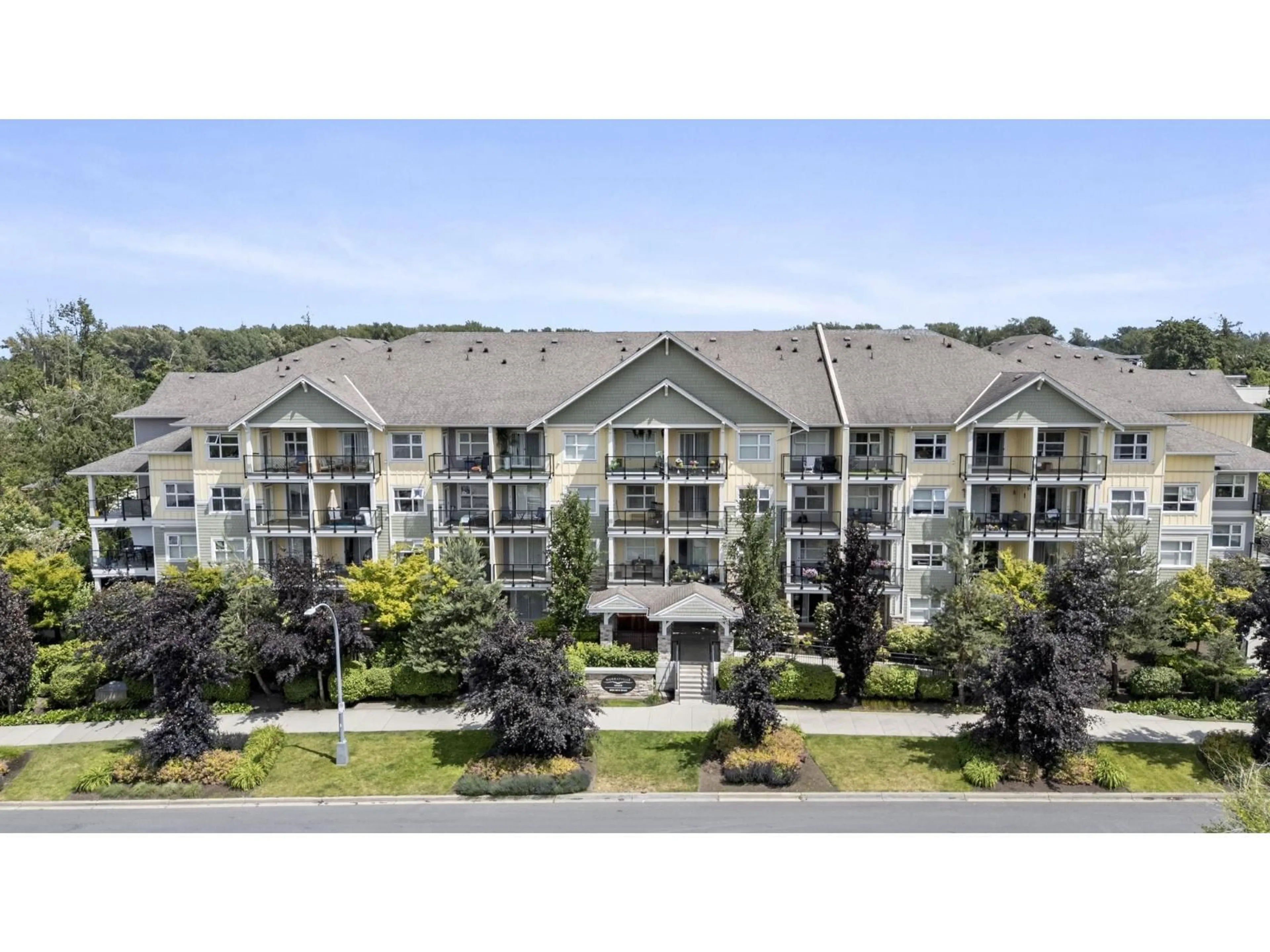 A pic from outside/outdoor area/front of a property/back of a property/a pic from drone, unknown for 108 - 5020 221A STREET, Langley British Columbia V2Y0V5