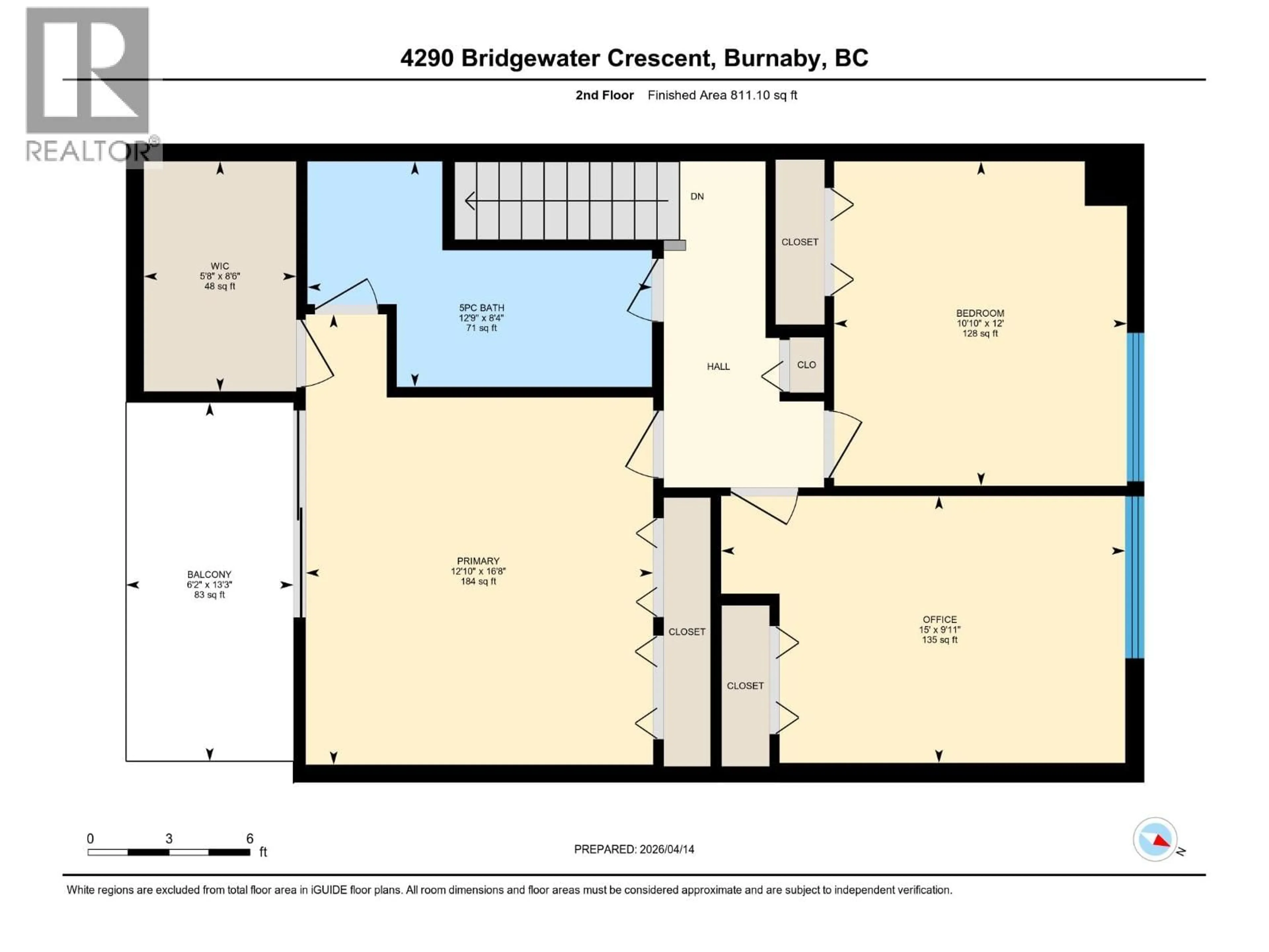 Floor plan for 4290 BRIDGEWATER CRESCENT, Burnaby British Columbia V3N4M7