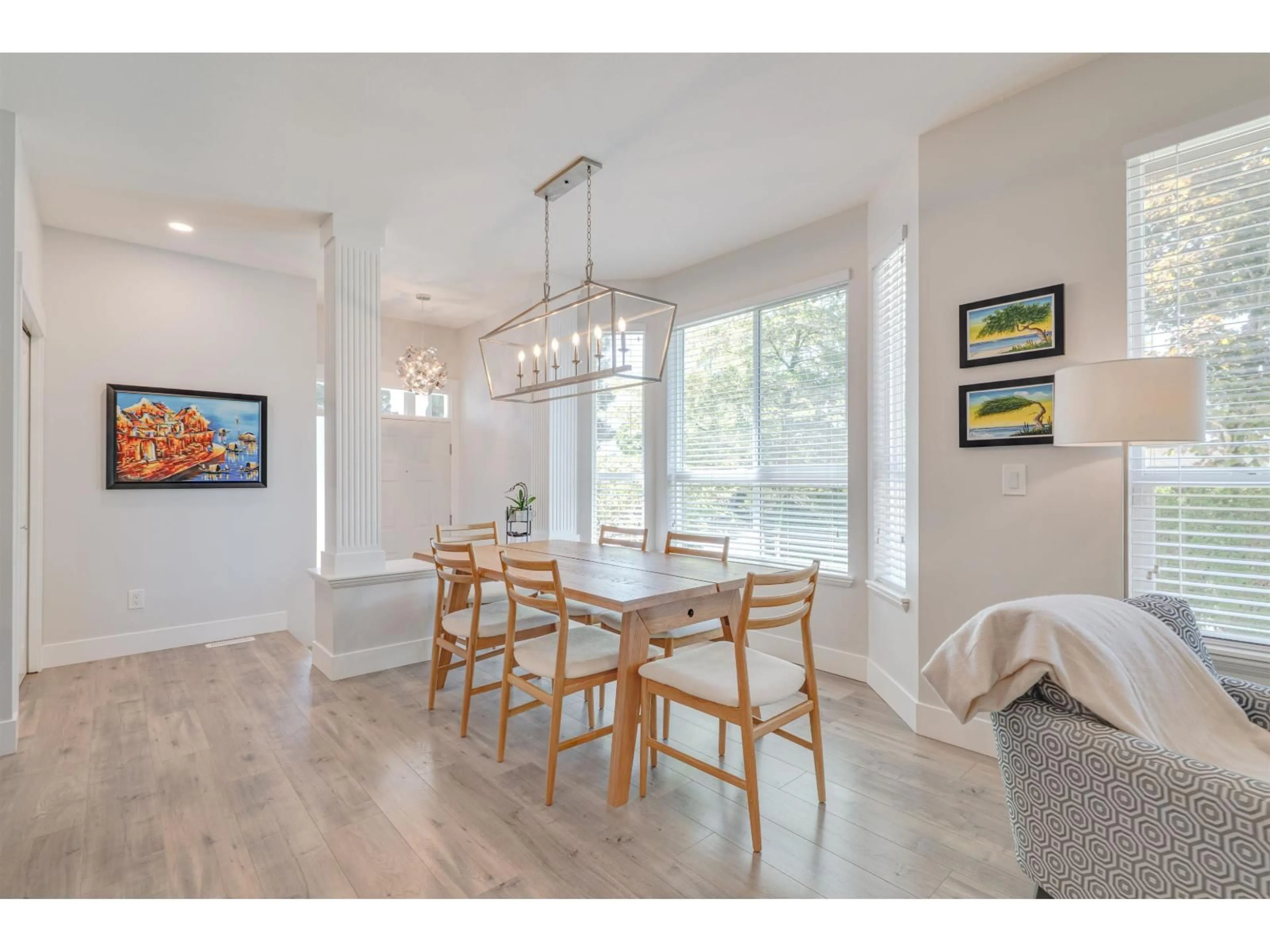 Dining room, wood/laminate floor for 36 - 8250 158 STREET, Surrey British Columbia V4N0R5