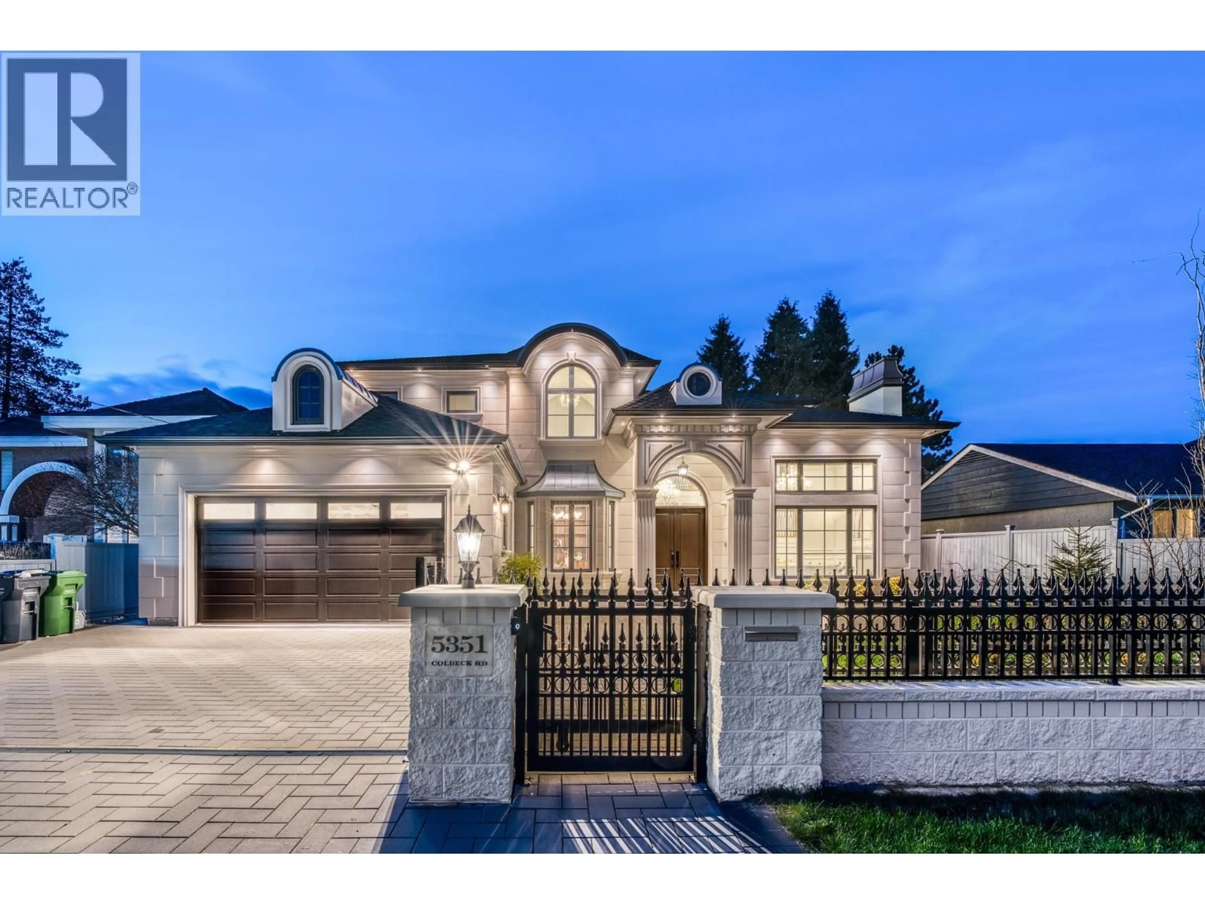 Home with brick exterior material, street for 5351 COLBECK ROAD, Richmond British Columbia V7C3E6