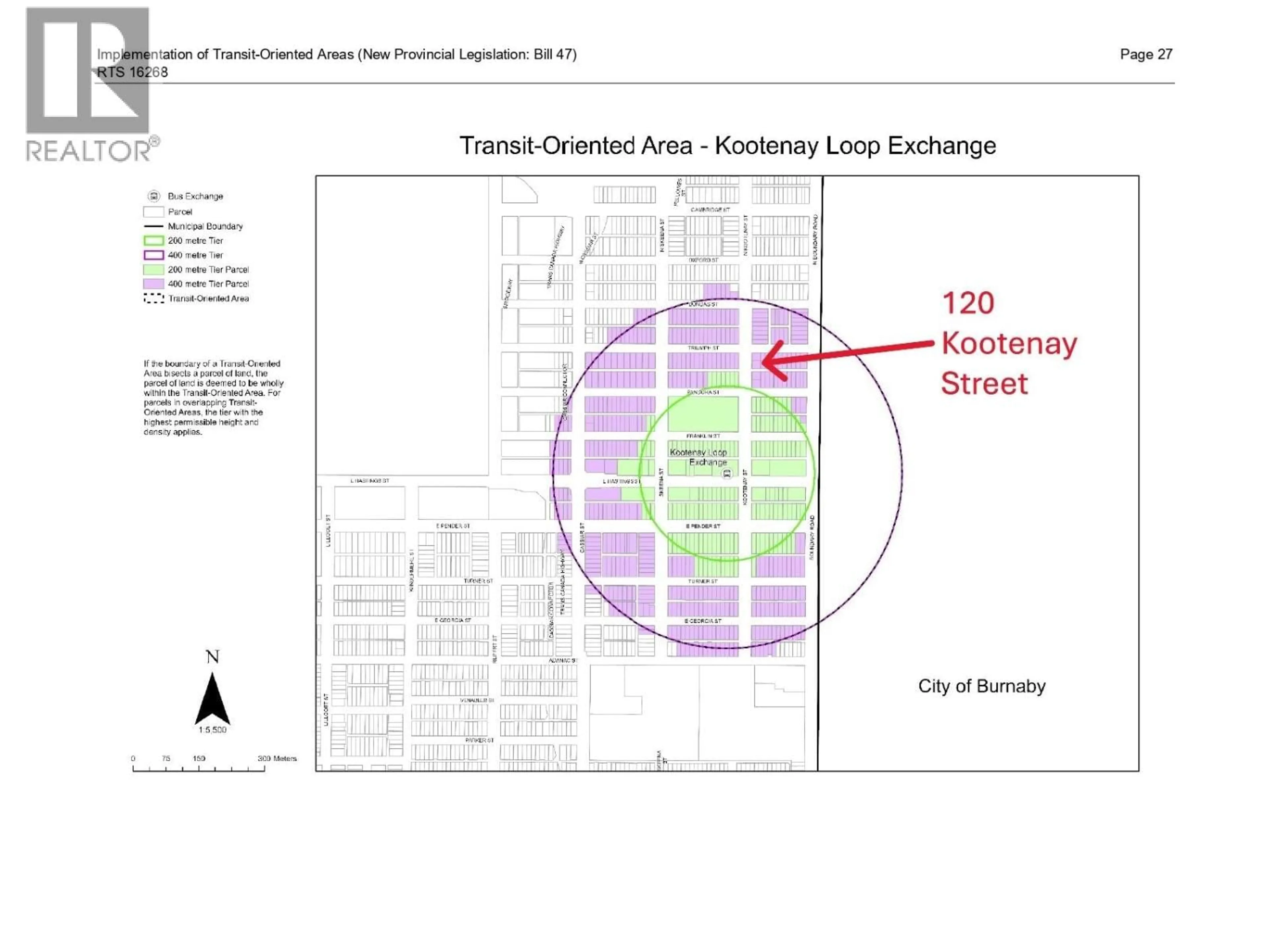 Picture of a map for 120 KOOTENAY STREET, Vancouver British Columbia V5K4P6